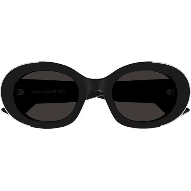 Alexander McQueen o1g2r1mq0824 Size: OS / Sunglasses in Black & Grey Size ONE SIZE - 2 Thumbnail