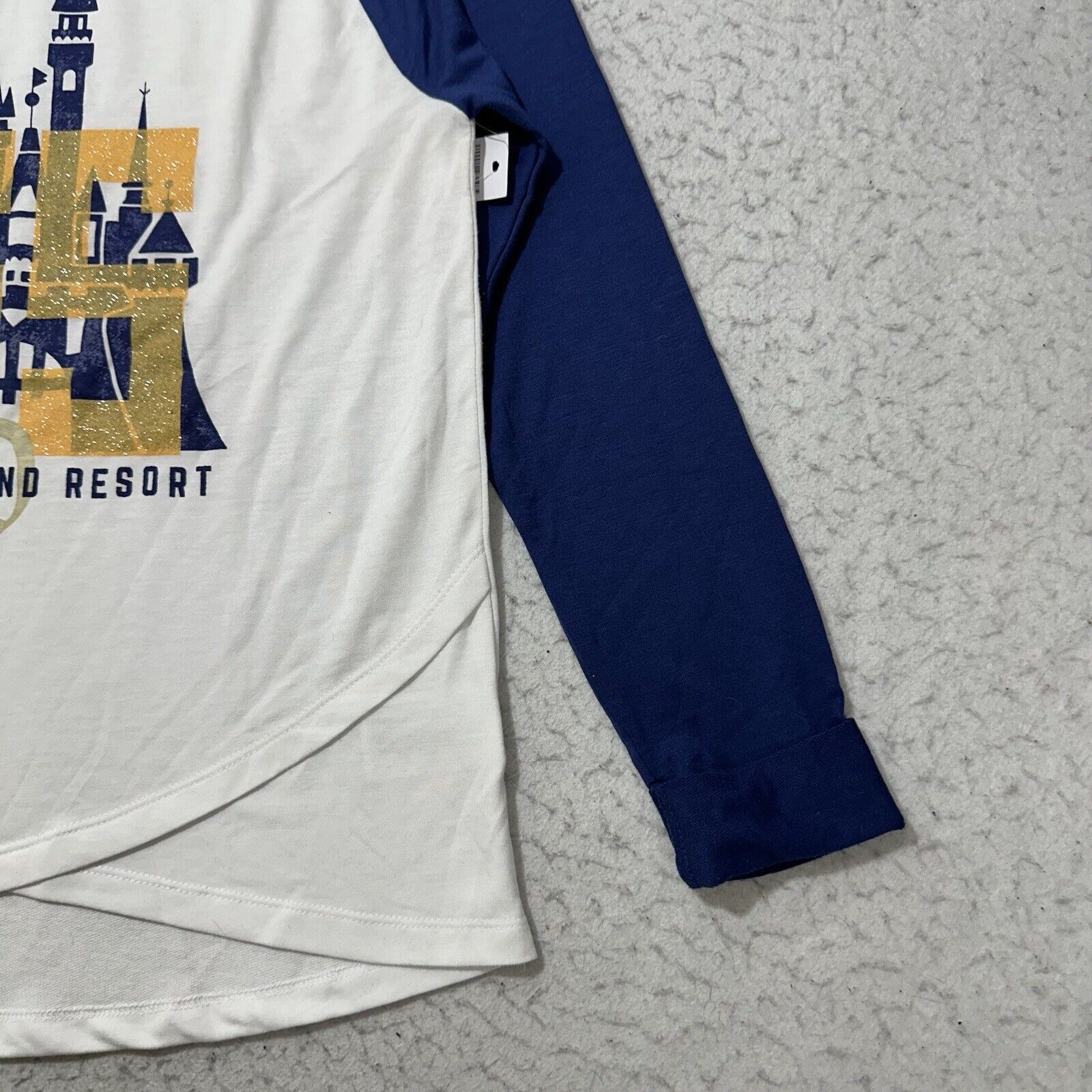 Disney Disney Parks XS Disneyland Resort 55 Baseball Tee T Shirt Size XS / US 0-2 / IT 36-38 - 7 Thumbnail