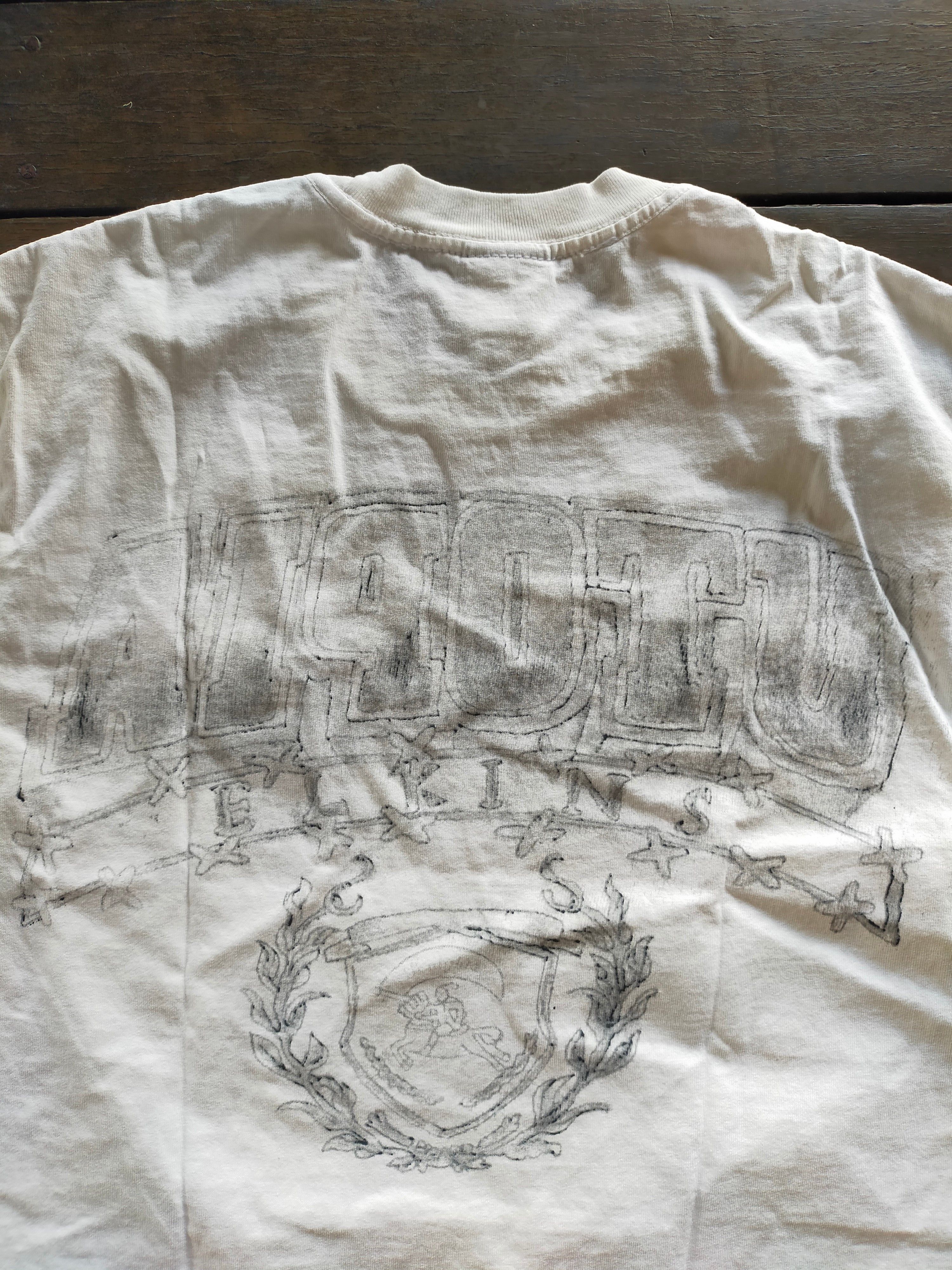 Travis Scott Travis Scott Elkins Knights Utopia white shirt tour merch Size US M / EU 48-50 / 2 - 20 Thumbnail