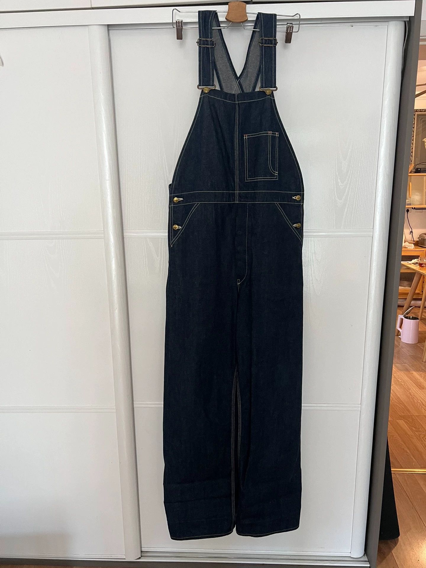 Wtaps at last & co lot 650 heavyweight denim work overalls 34 Size US 34 / EU 50 - 1 Thumbnail