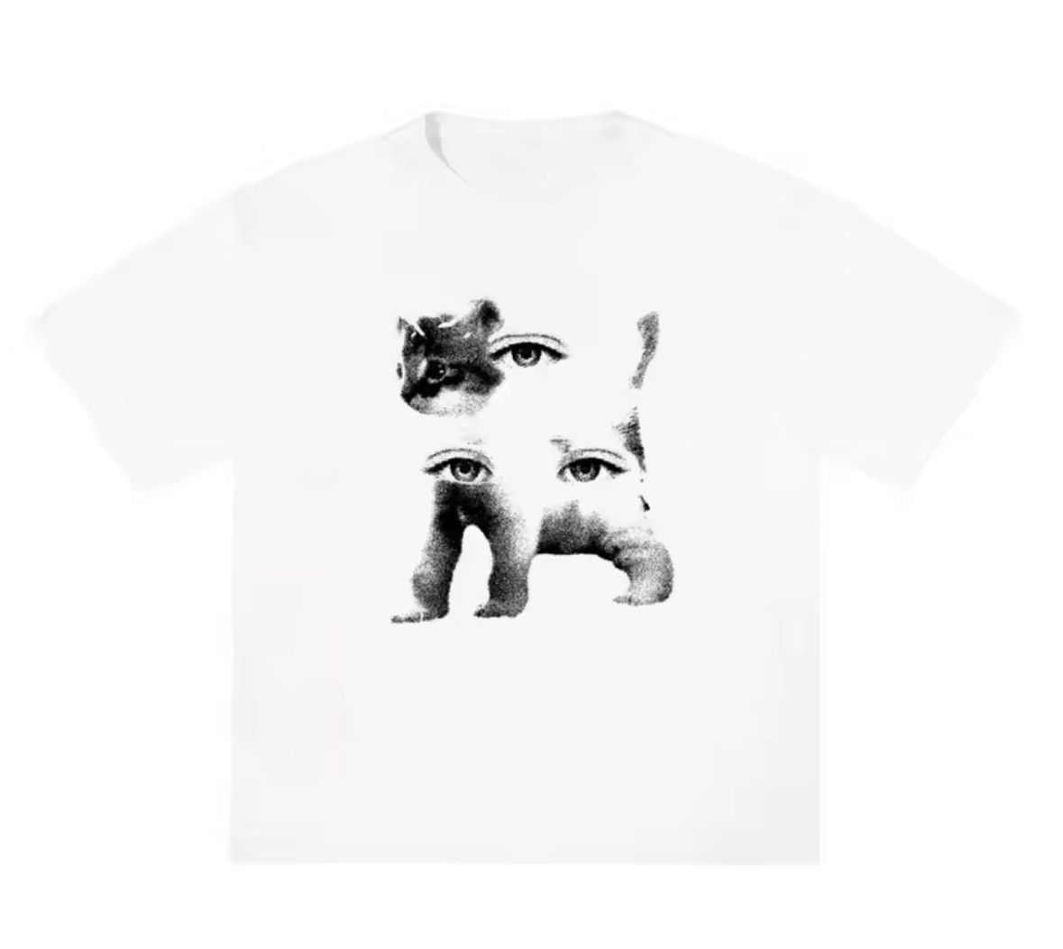 Japanese Brand Harajuku Vintage Gothic Alien Hand Eyes Graphic T-Shirt Size US XXL / EU 58 / 5 - 1 Thumbnail