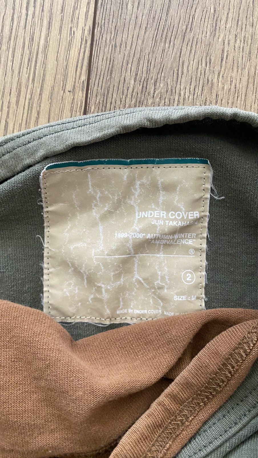 Undercover Undercover Jun Takashi A/W99 reversible tee size 2 Size US M / EU 48-50 / 2 - 4 Thumbnail