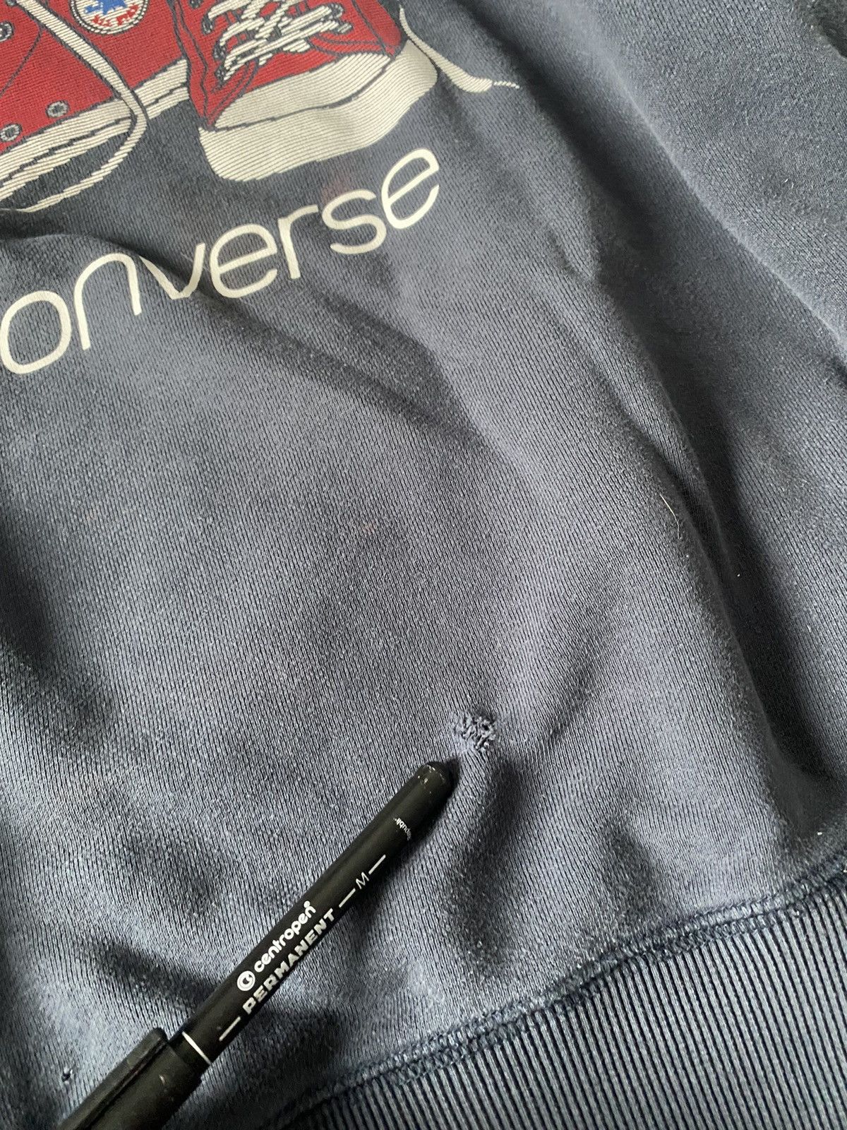 Converse 🚨vintage CONVERSE sweatshirt made in usa big logo all star Size US L / EU 52-54 / 3 - 4 Thumbnail