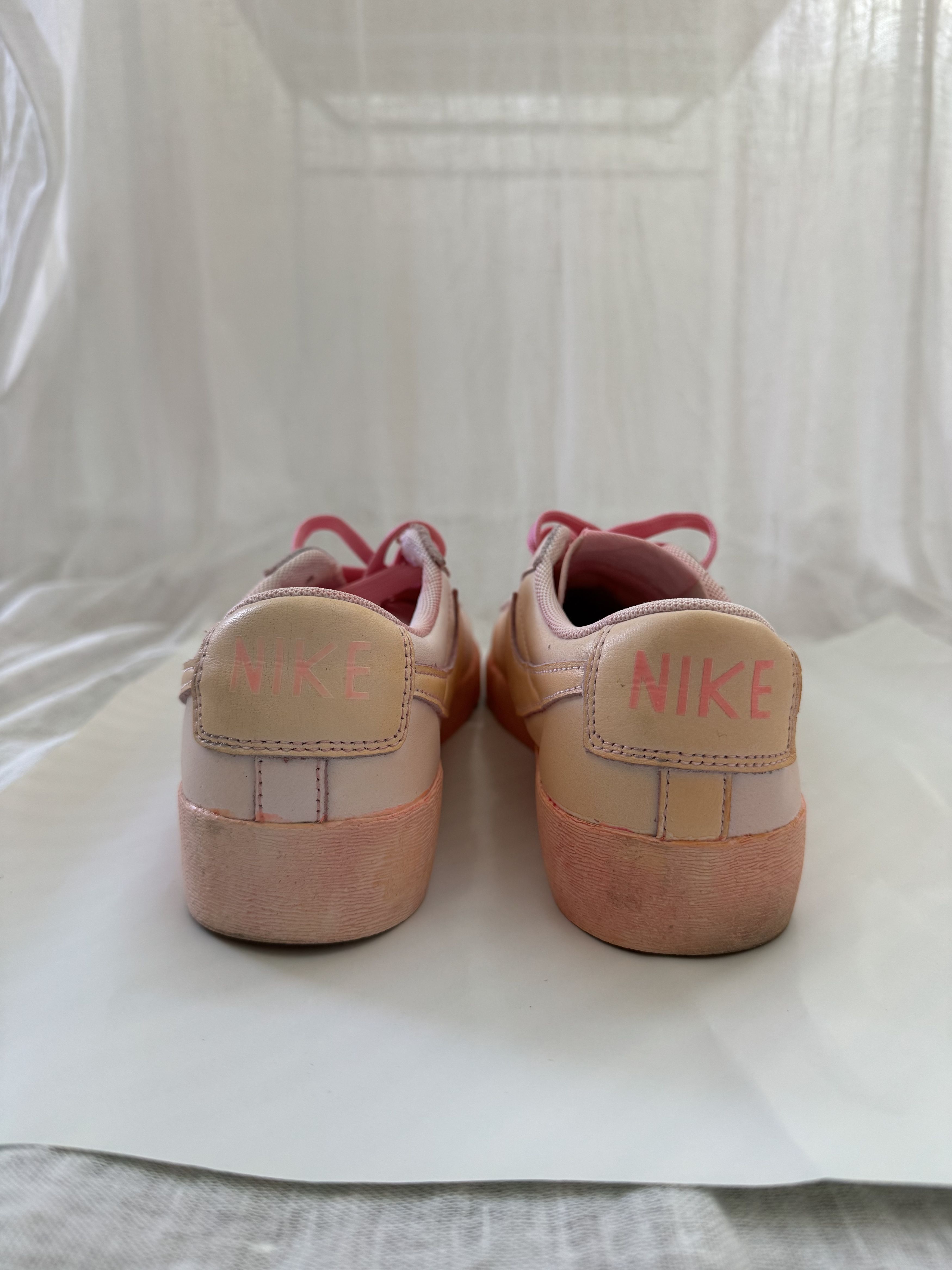 Comme des Garcons COMME DES GARÇONS GIRL Nike Blazer Low Pink Size US 7 / IT 37 - 3 Thumbnail