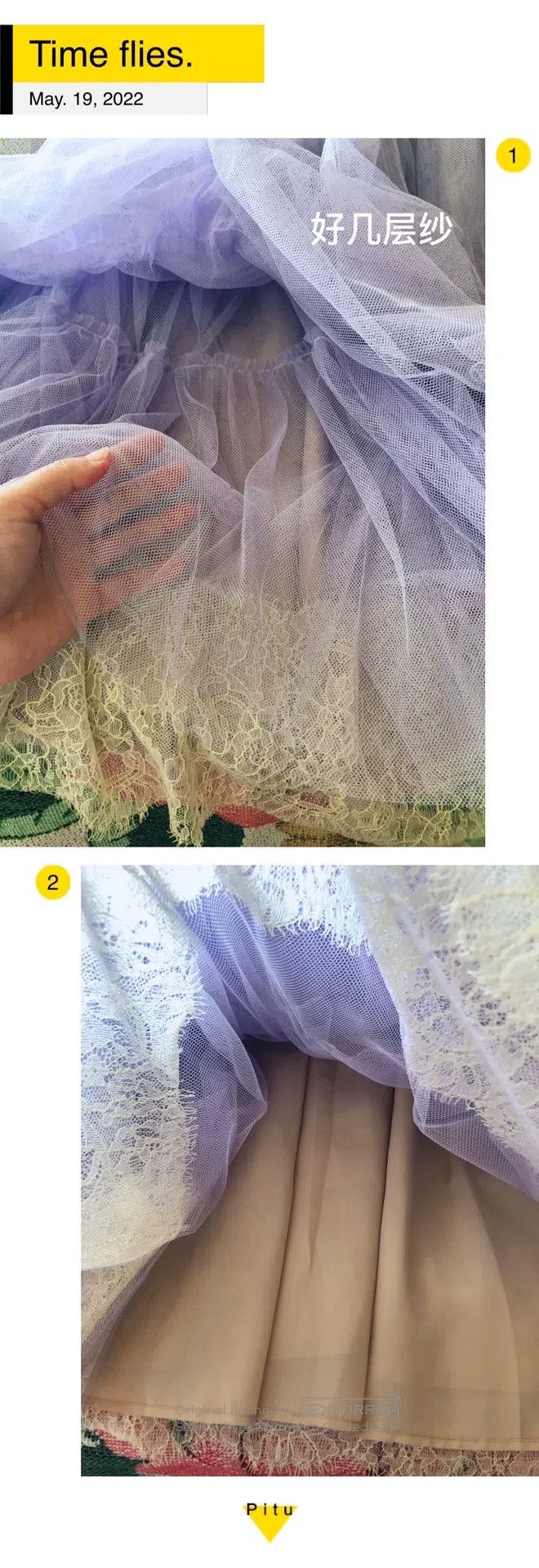Valentino Valentino Lavender lace princess dress Size M / US 6-8 / IT 42-44 - 6 Thumbnail