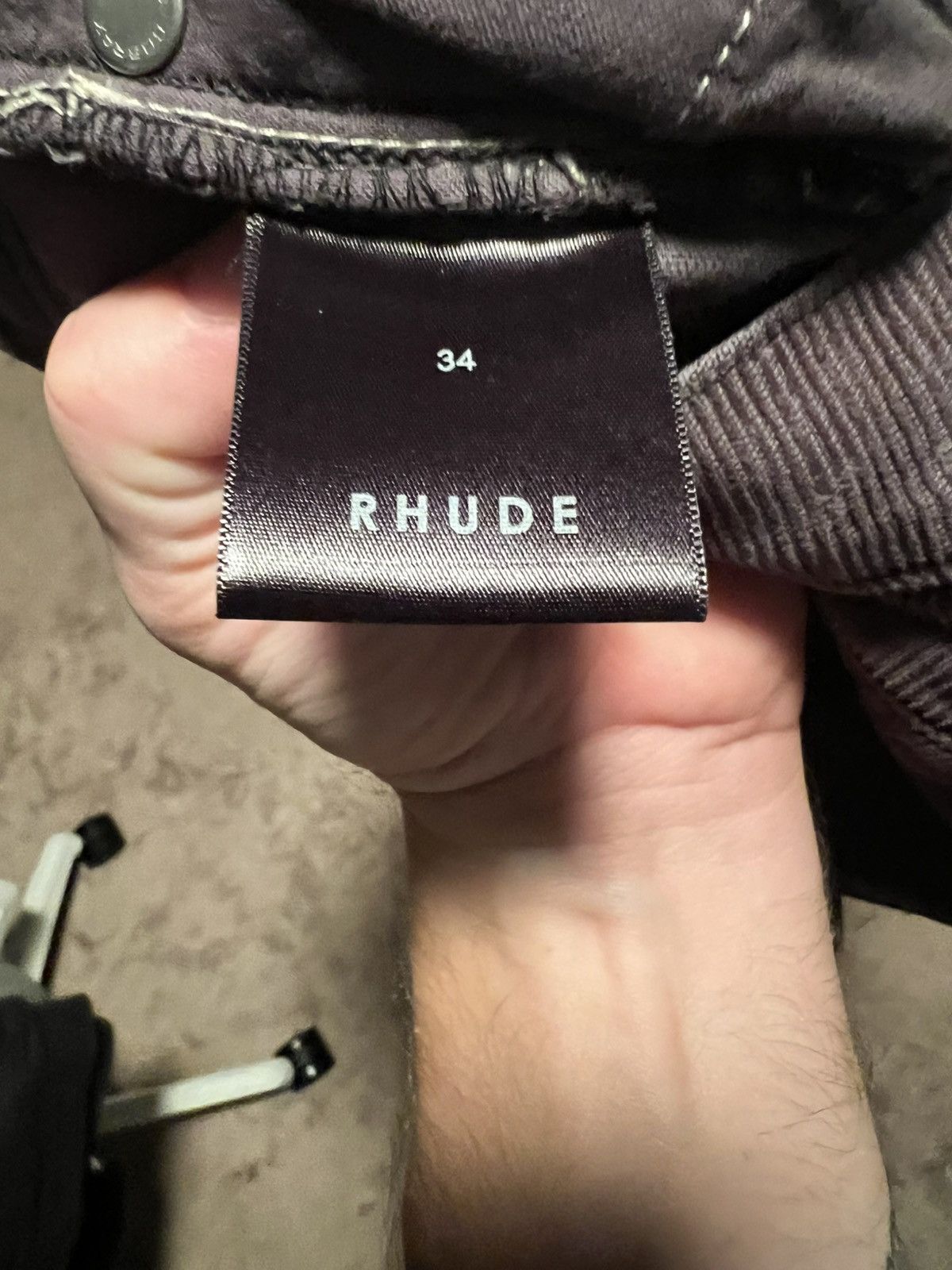 Rhude Rhude Corduroy Jeans size 34 owned by Ben Baller Size US 34 / EU 50 - 4 Thumbnail
