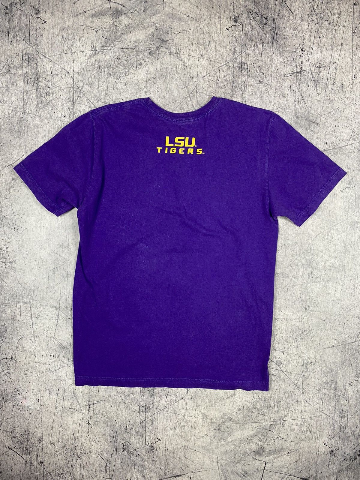 Nike Vintage Nike LSU Tigers Football Swoosh drill y2k Tee Size US M / EU 48-50 / 2 - 9 Thumbnail