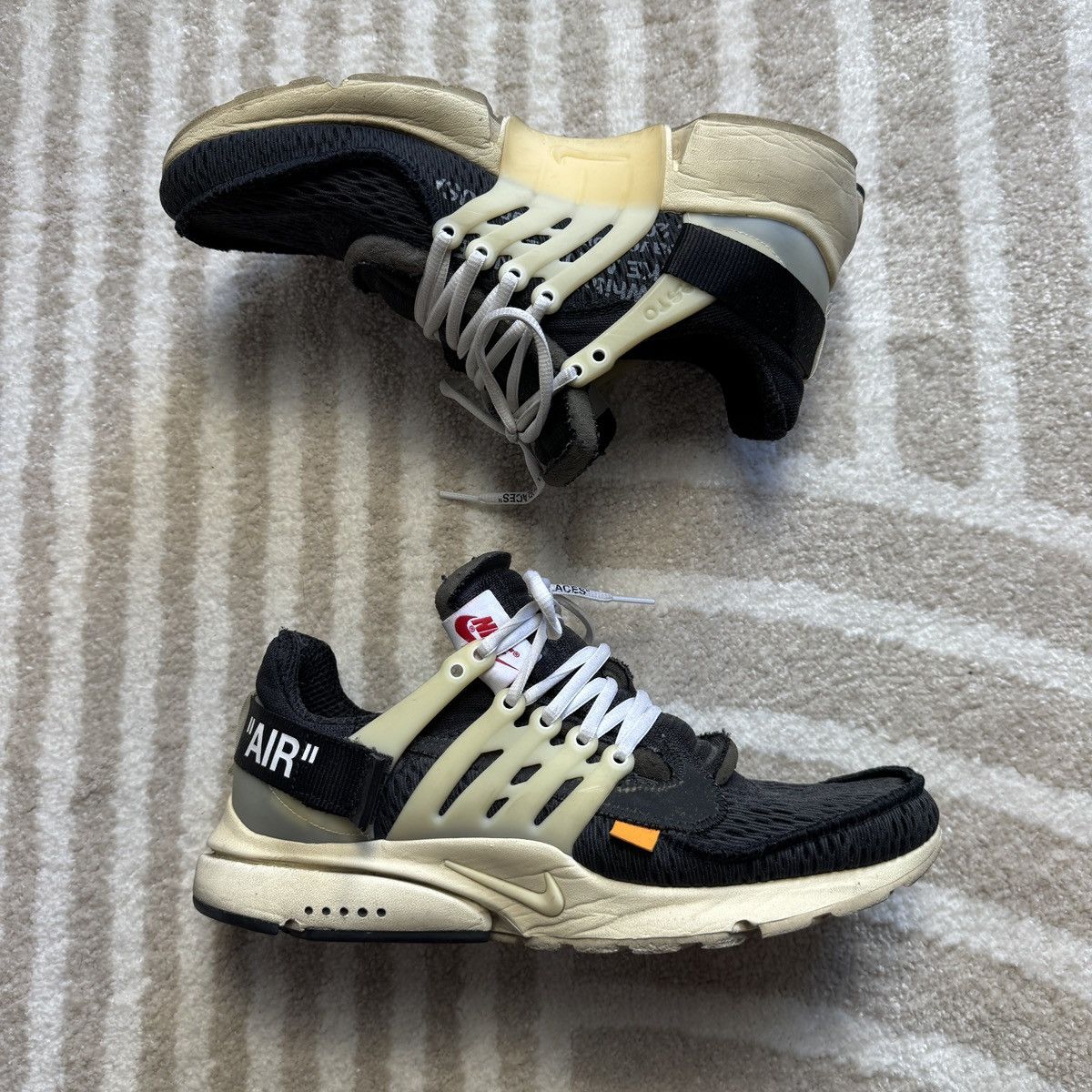 Nike × Off-White × Virgil Abloh Nike x Off White Presto “The Ten” - Size 9 Size US 9 / EU 42 - 2 Thumbnail
