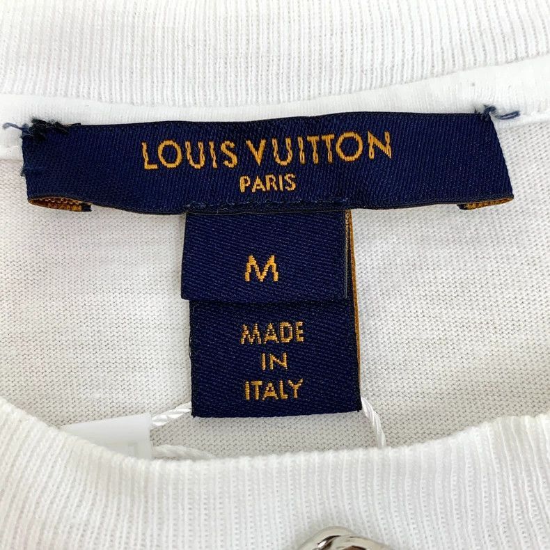 Louis Vuitton Louis Vuitton White Letter Print TShirt-2506 Size US M / EU 48-50 / 2 - 6 Thumbnail