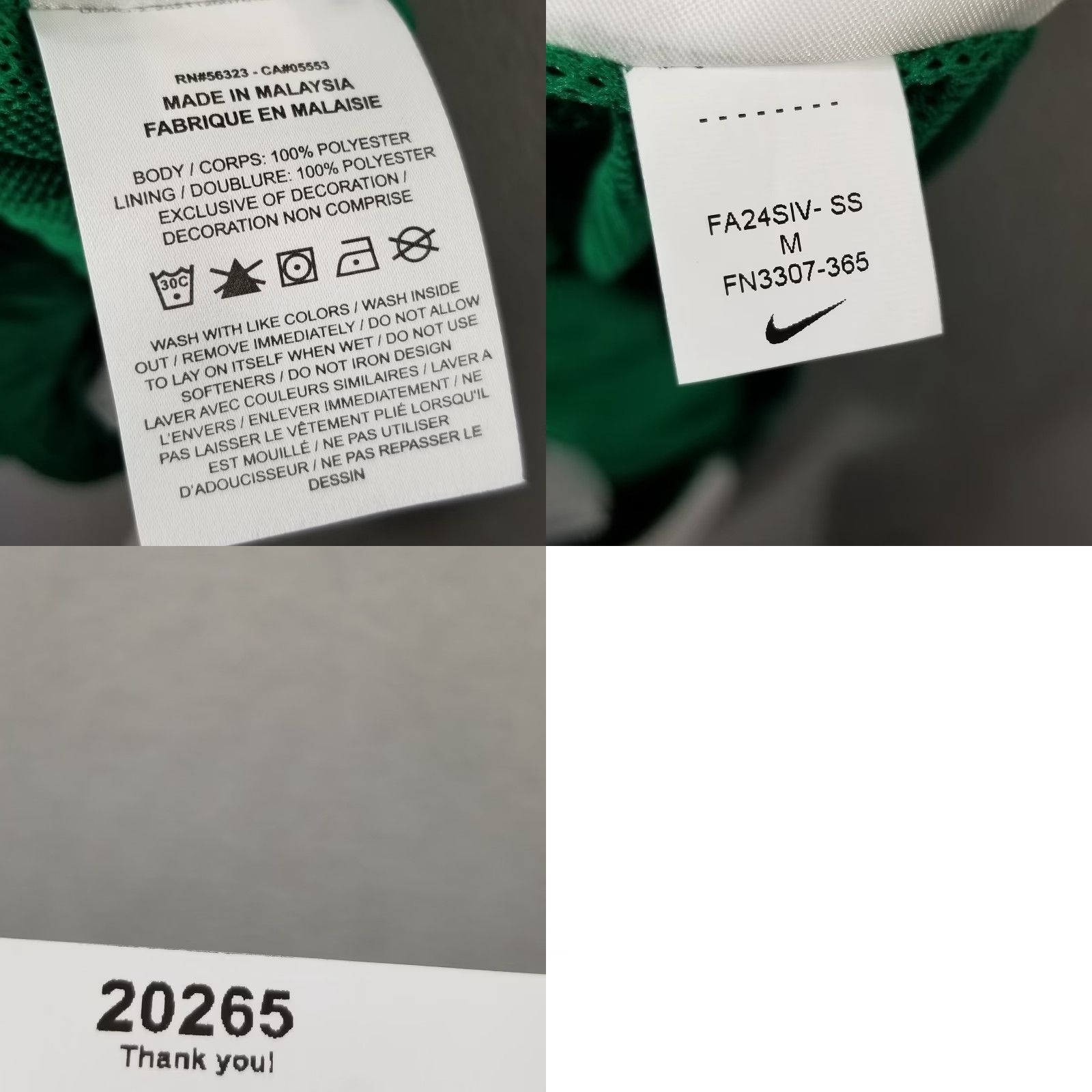 Nike Nike Club Flow Shorts Mens M Green Swim Bottoms Sample FN3307-365 Size US 31 - 8 Thumbnail