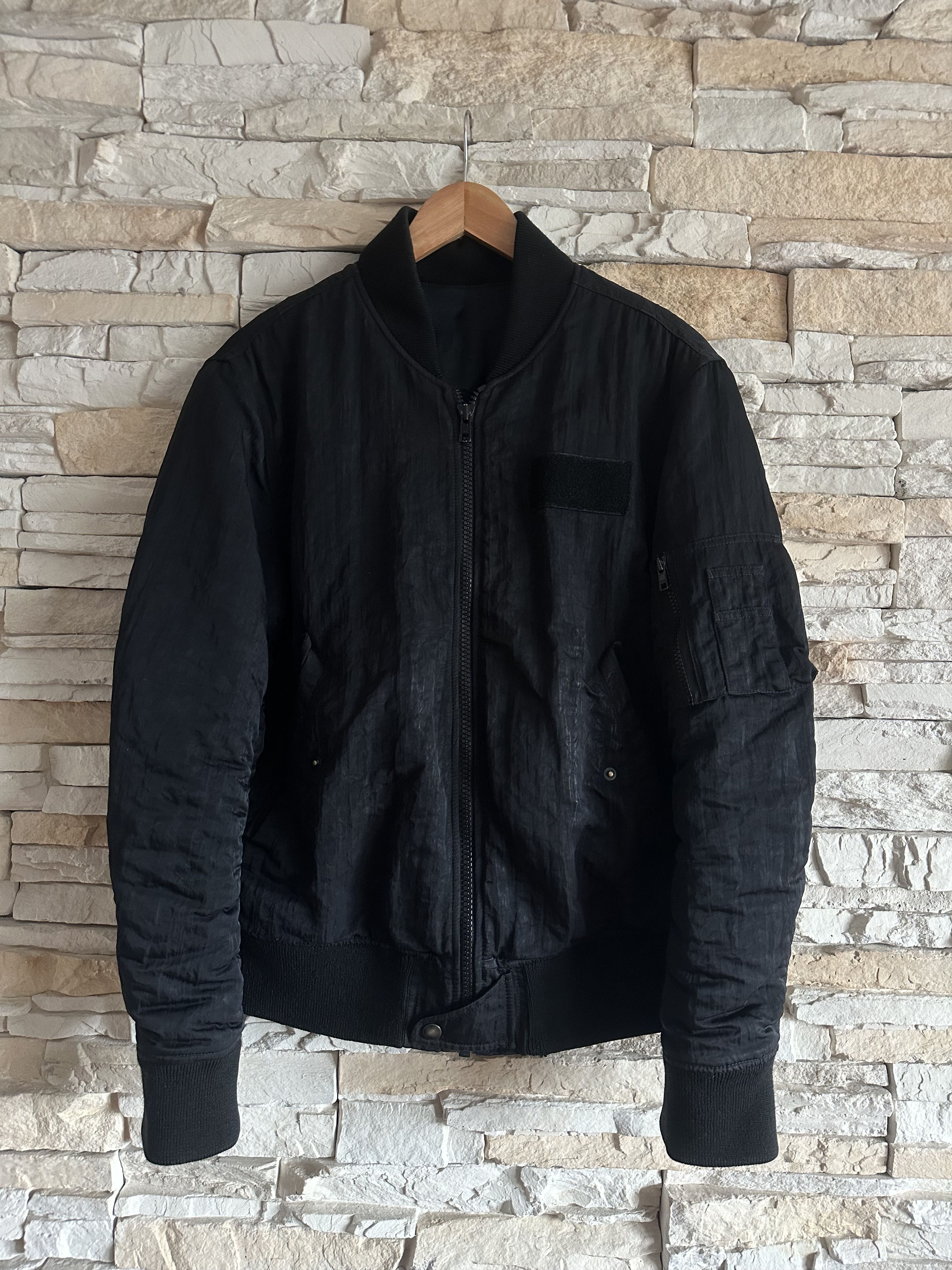 Acne Studios Makio MA-1 Bomber Jacket Forest Green 46 AW19 | Grailed