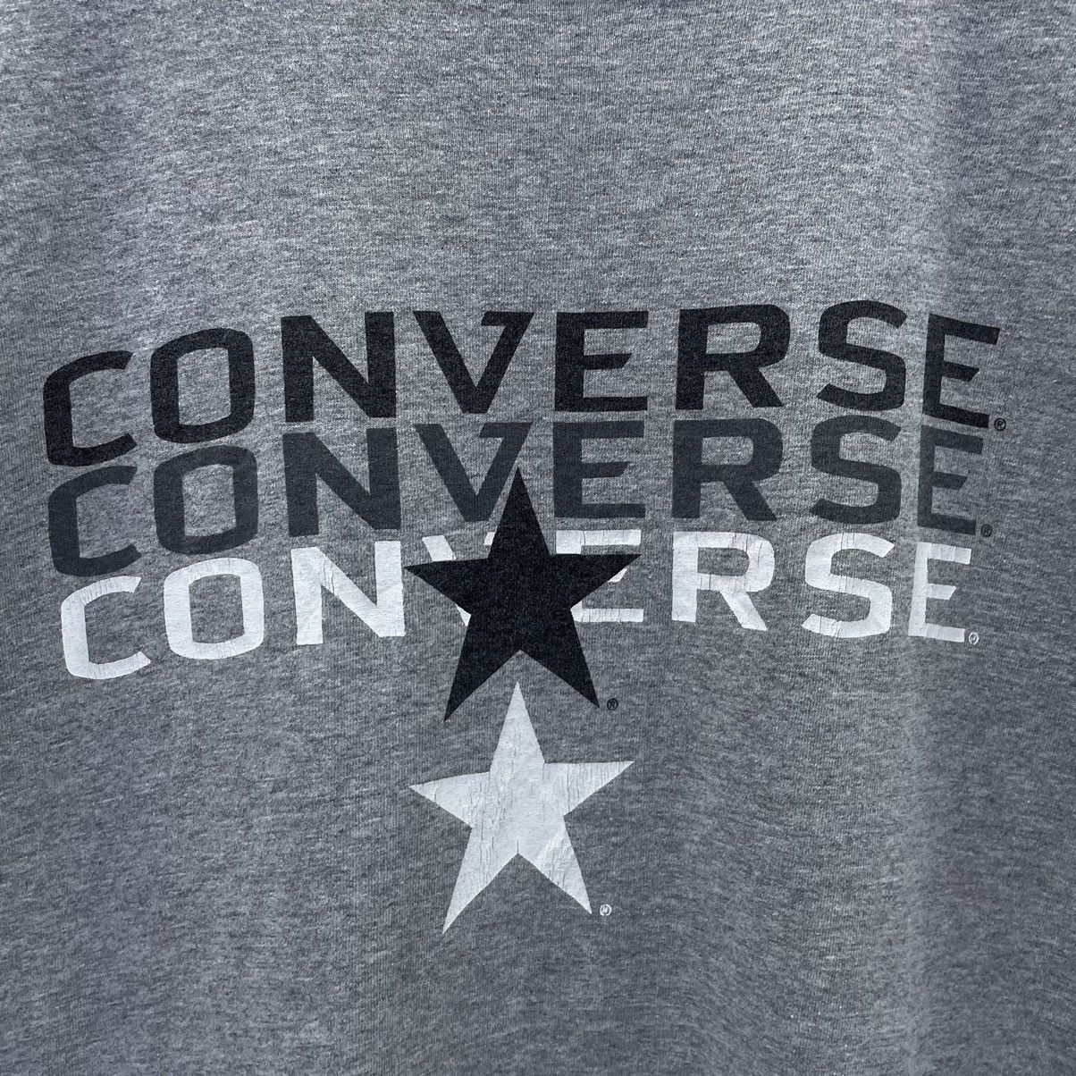 Converse × Vintage Vintage 1990s Converse Spell Out T Shirt Made in USA Size US M / EU 48-50 / 2 - 2 Thumbnail