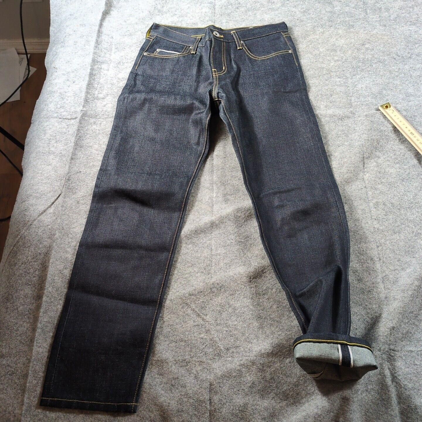 Designer DIGAWEL Denim Jeans 28x28 Size 0 Made in Japan Dark Wash Size US 28 / EU 44 - 1 Thumbnail