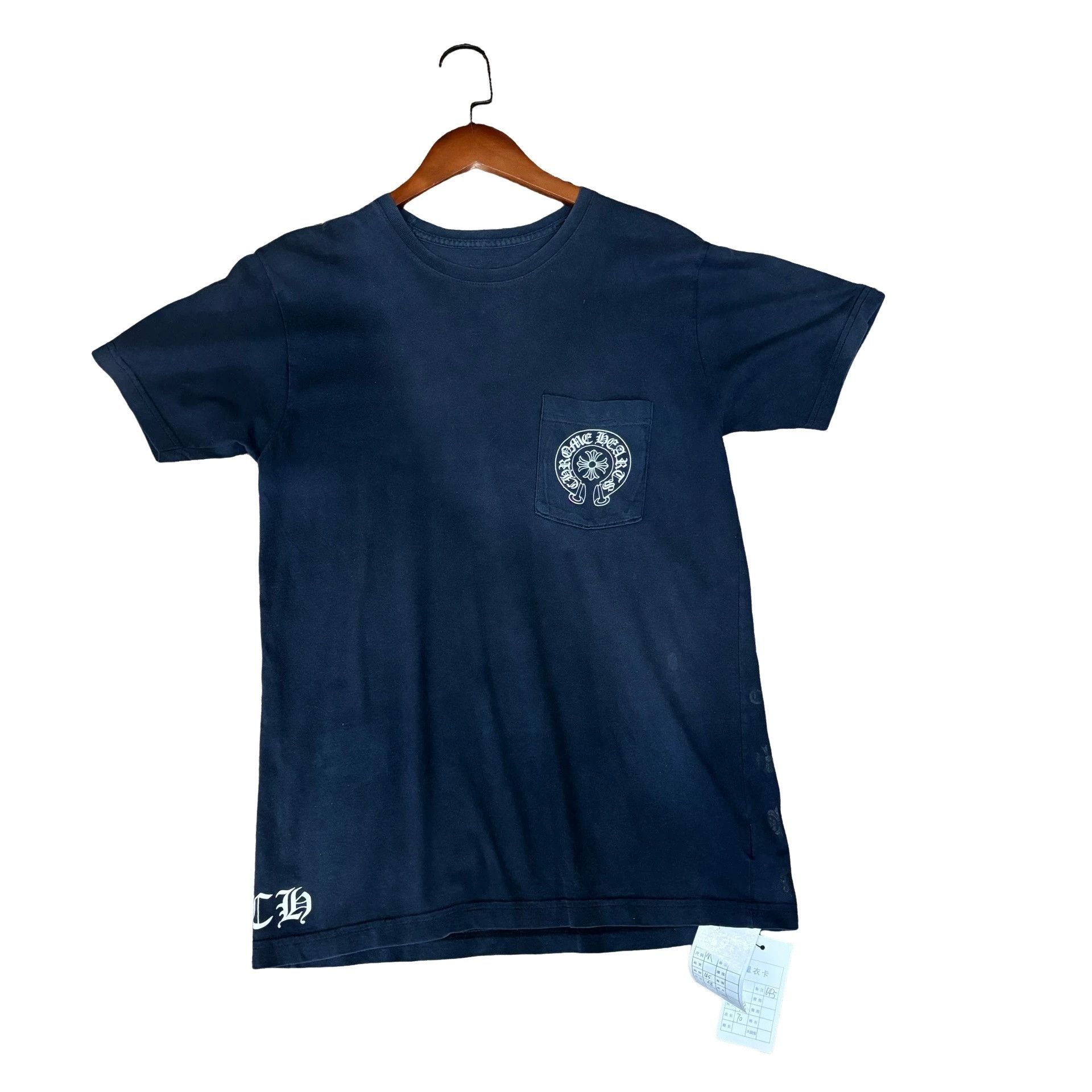 Chrome Hearts Chrome Hearts Monogram Back Print Pocket T-Shirt Size M Size US M / EU 48-50 / 2 - 1 Thumbnail
