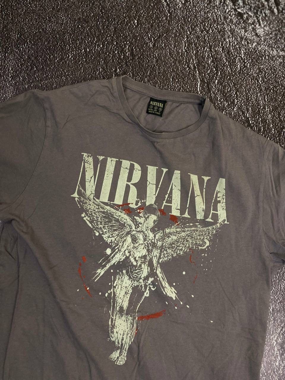 Nirvana Nirvana Angel T-shirts Big logo Rock Band Tees Y2K Size US S / EU 44-46 / 1 - 2 Thumbnail
