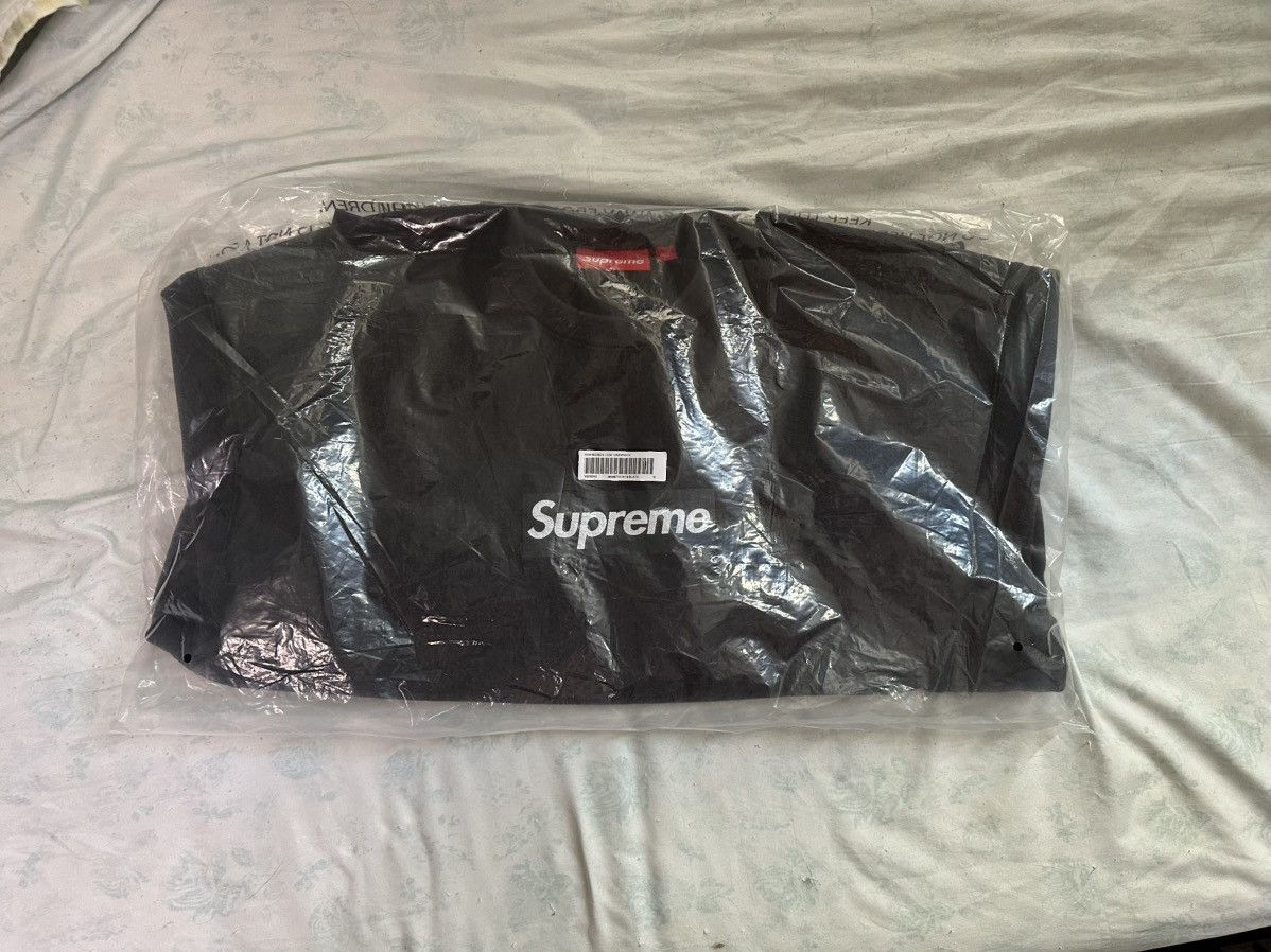 Supreme Supreme Washed Box Logo Crewneck | Grailed