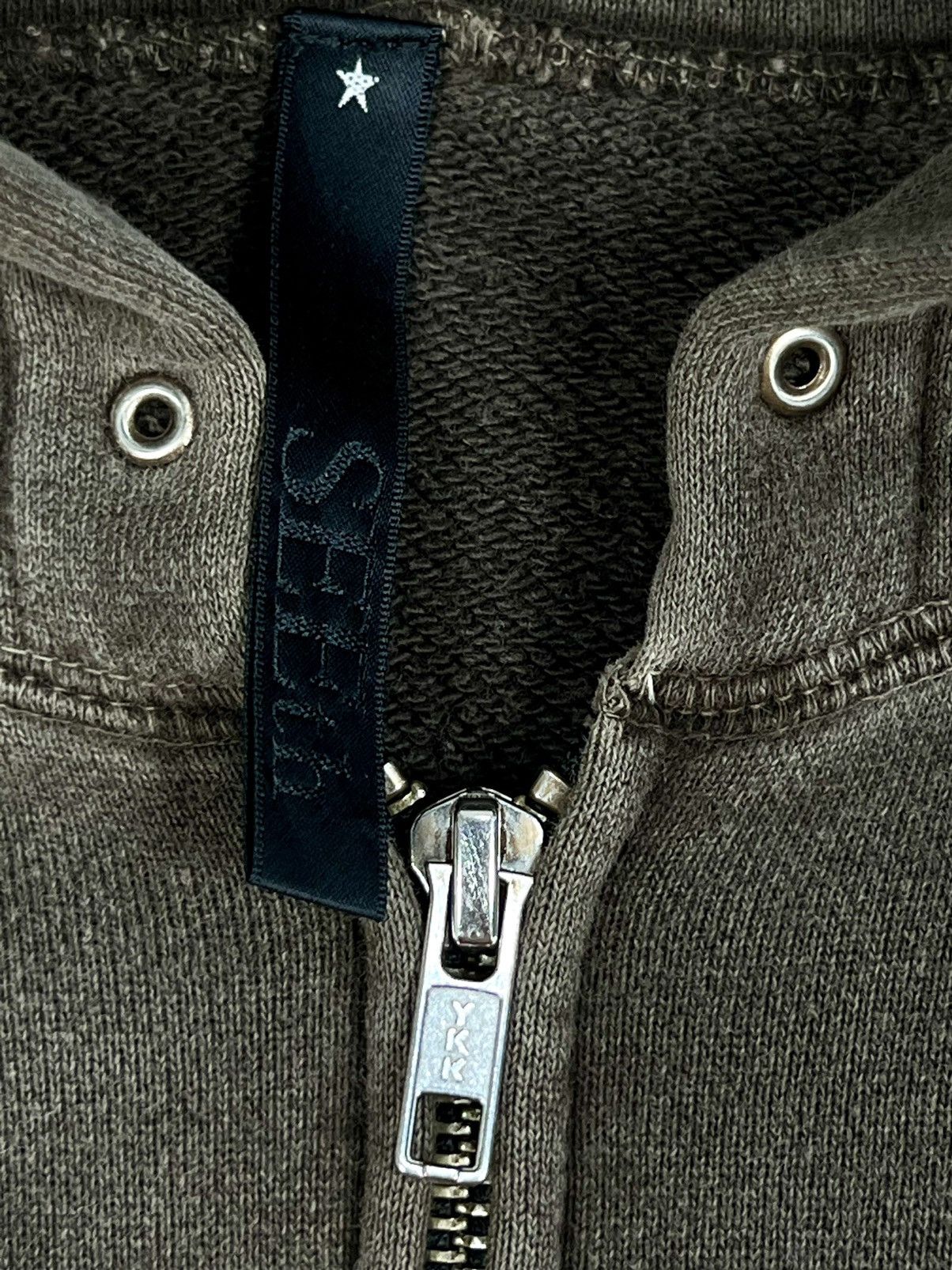Japanese Brand SEEth Green Acid Hoodie Size US L / EU 52-54 / 3 - 6 Thumbnail