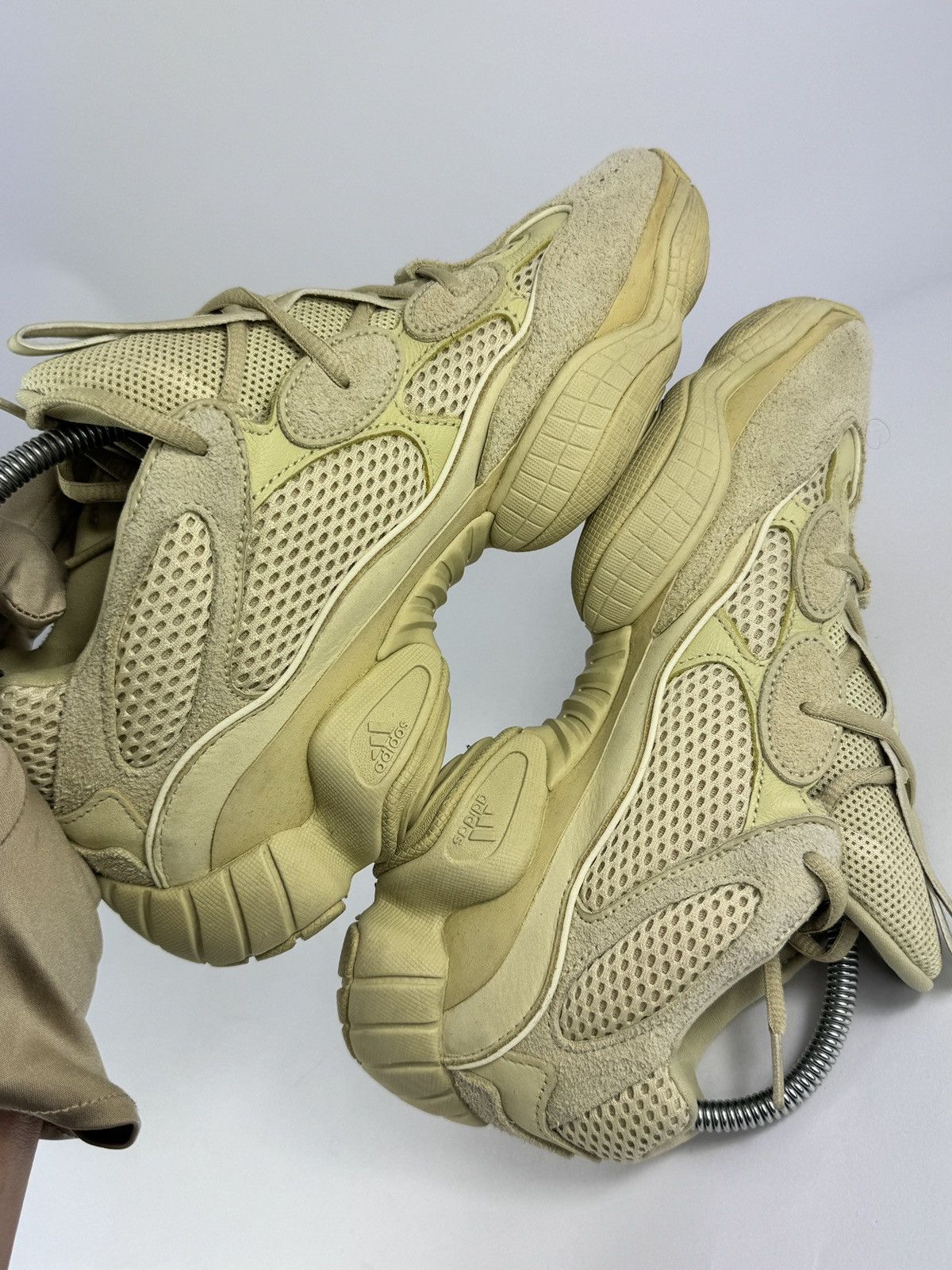 Yeezy ADIDAS YEEZY 500 SUPER MOON YELLOW SNEAKERS Size US 9 / EU 42 - 5 Thumbnail