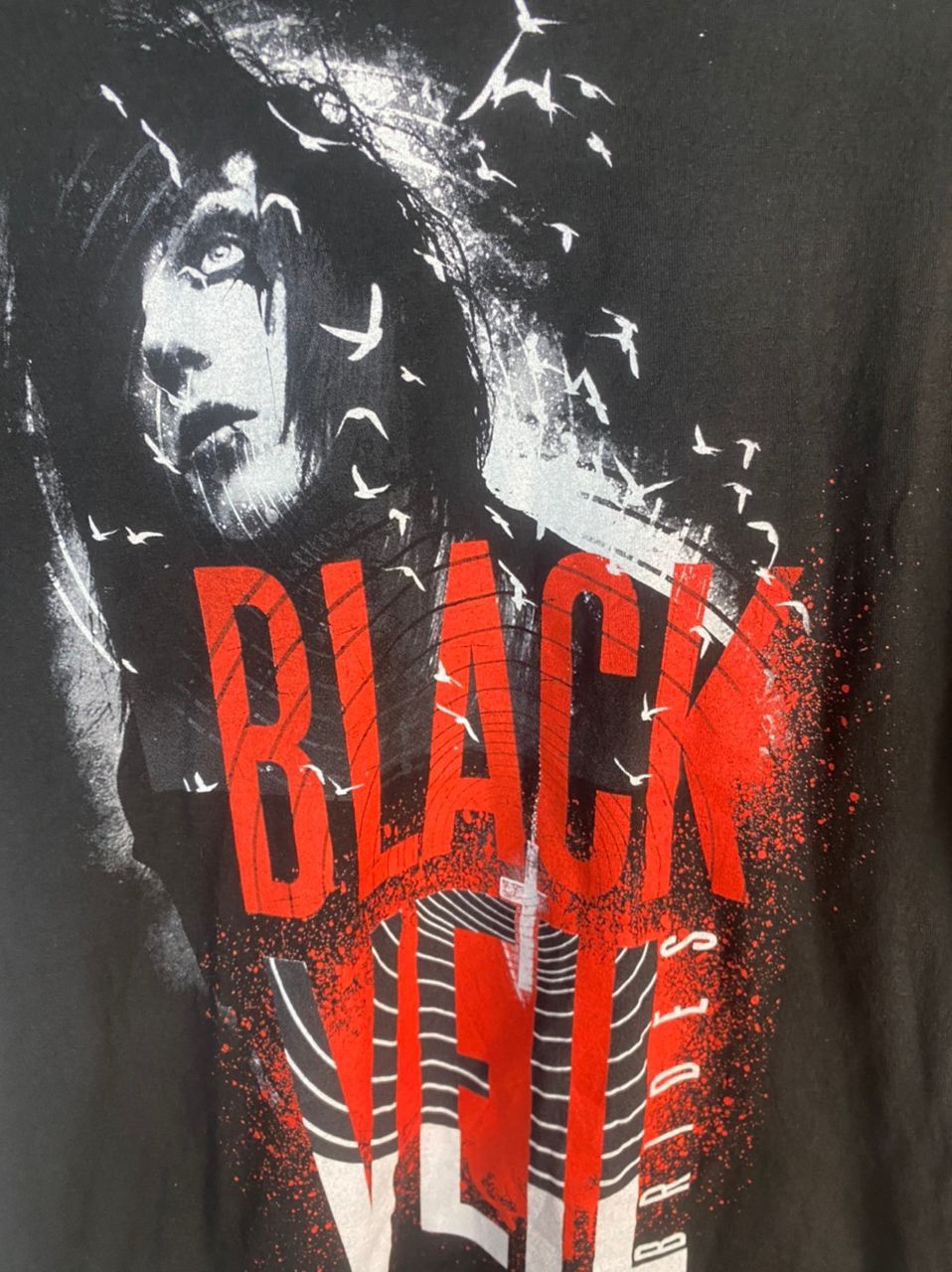 Band Tees × Tultex Black vile brides band printed tshirt by tultex Size US XL / EU 56 / 4 - 4 Thumbnail
