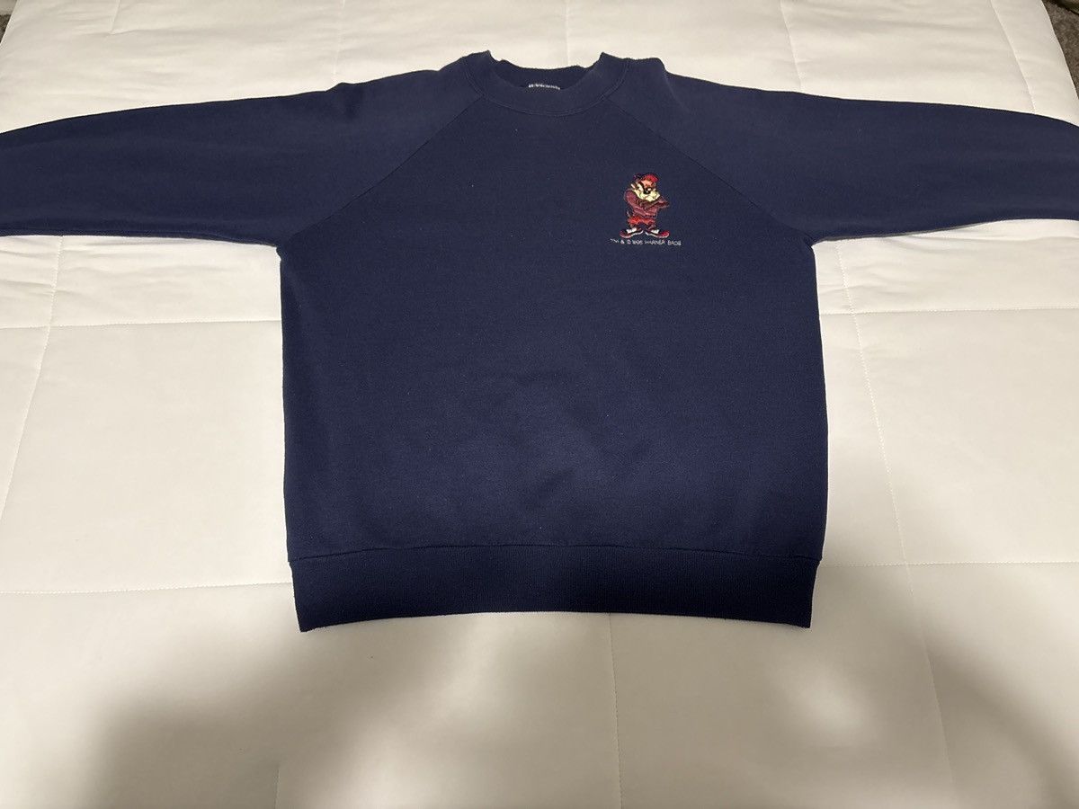 Warner Bros Vintage 1995 WARNER BROS embroidery with looney tunes Size US M / EU 48-50 / 2 - 2 Thumbnail