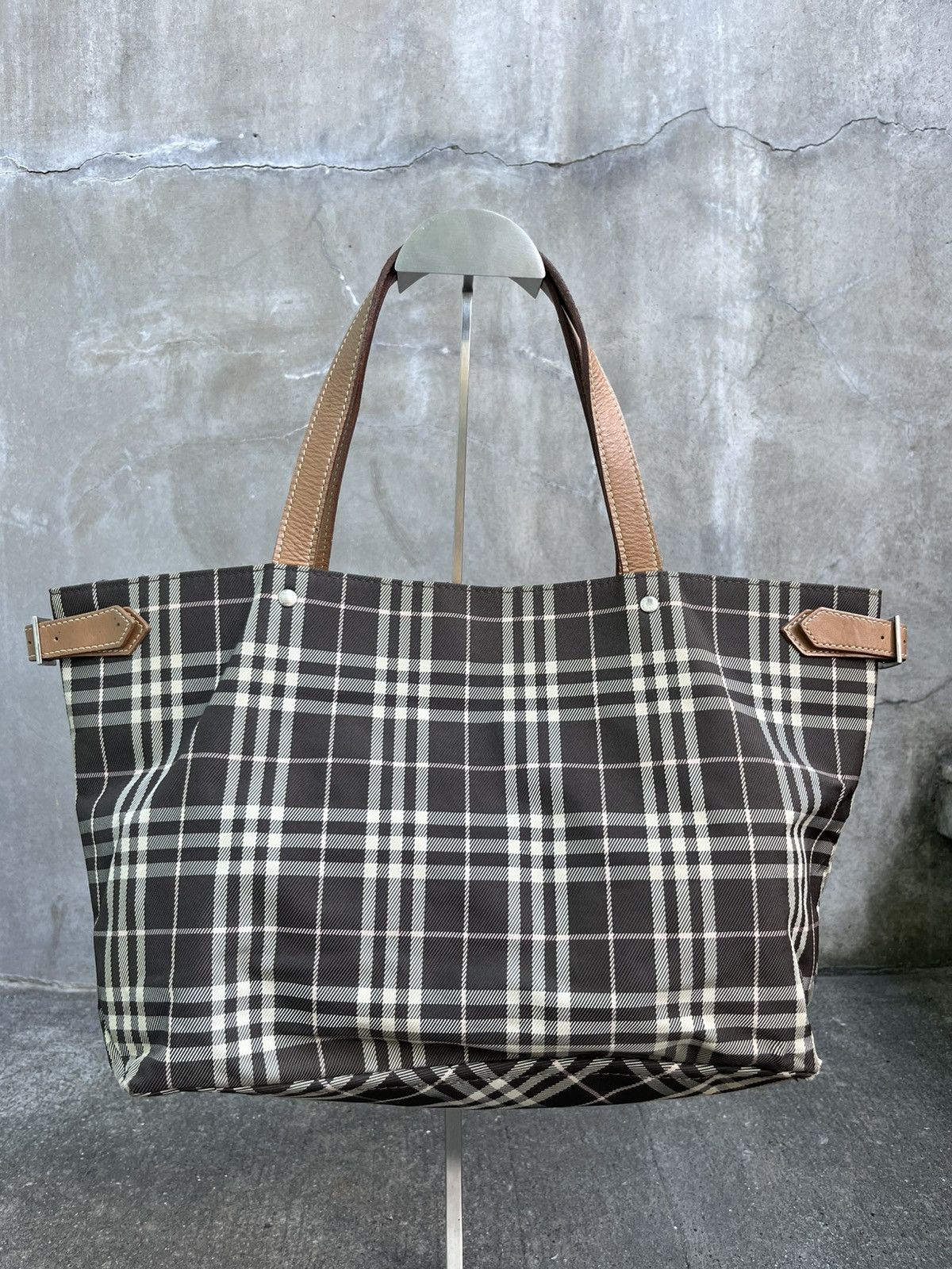 Burberry Blue Label Nova Check Tote Bag Size ONE SIZE - 5 Thumbnail