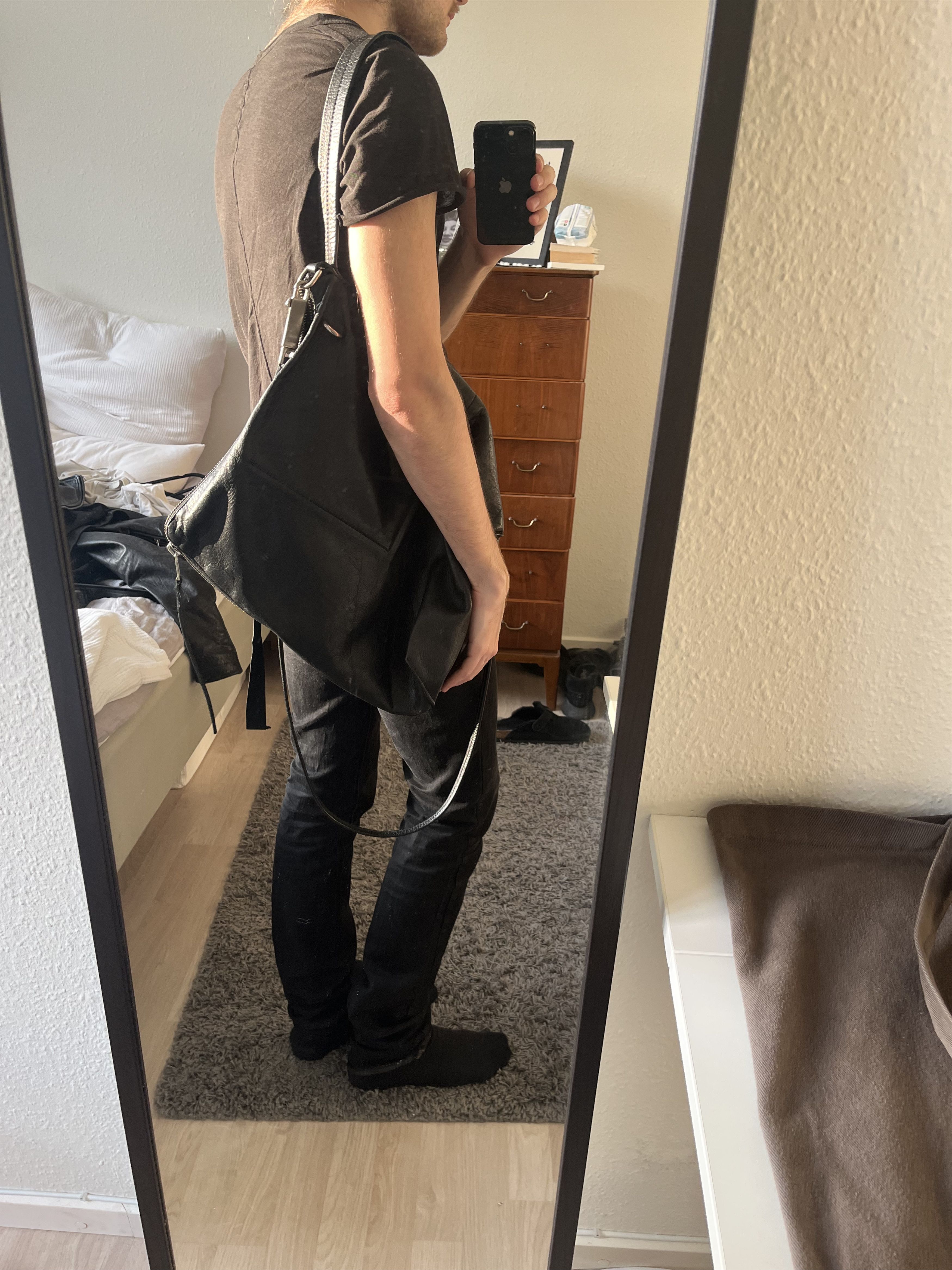 Rick Owens Rick Owens FW17 Glitter Bucket Bag Size ONE SIZE - 11 Thumbnail