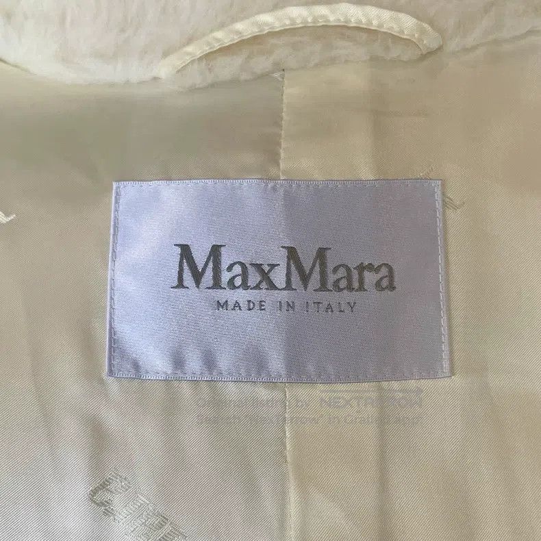 Max Mara Max Mara Teddy Bear White Long Collar Coat Size XS / US 0-2 / IT 36-38 - 5 Thumbnail
