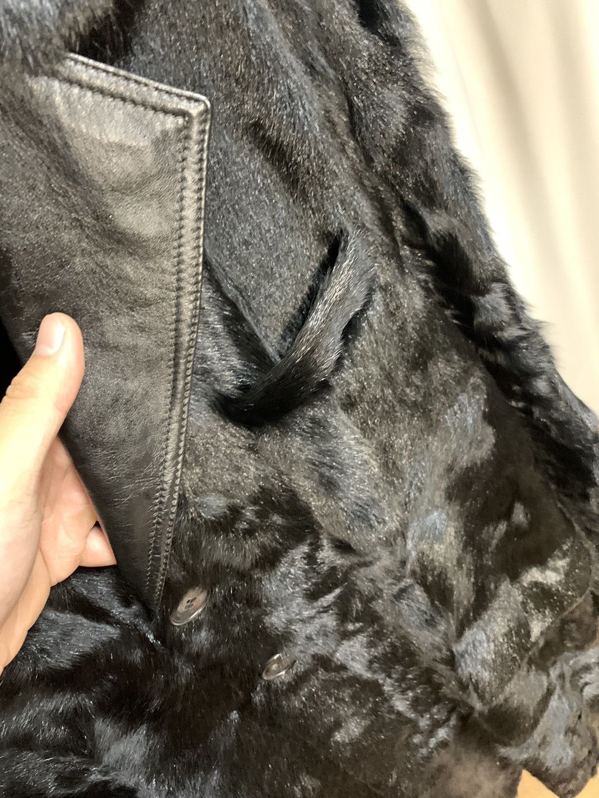 Saint Laurent Paris Saint Laurent 2016FW Goat Fur Coat Size US M / EU 48-50 / 2 - 3 Thumbnail