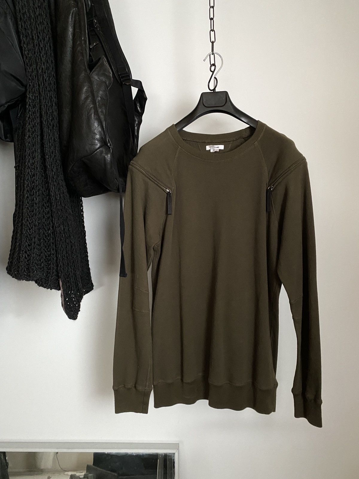 Helmut Lang FW11 Dual Zipper Sweatshirt Size US S / EU 44-46 / 1 - 5 Thumbnail