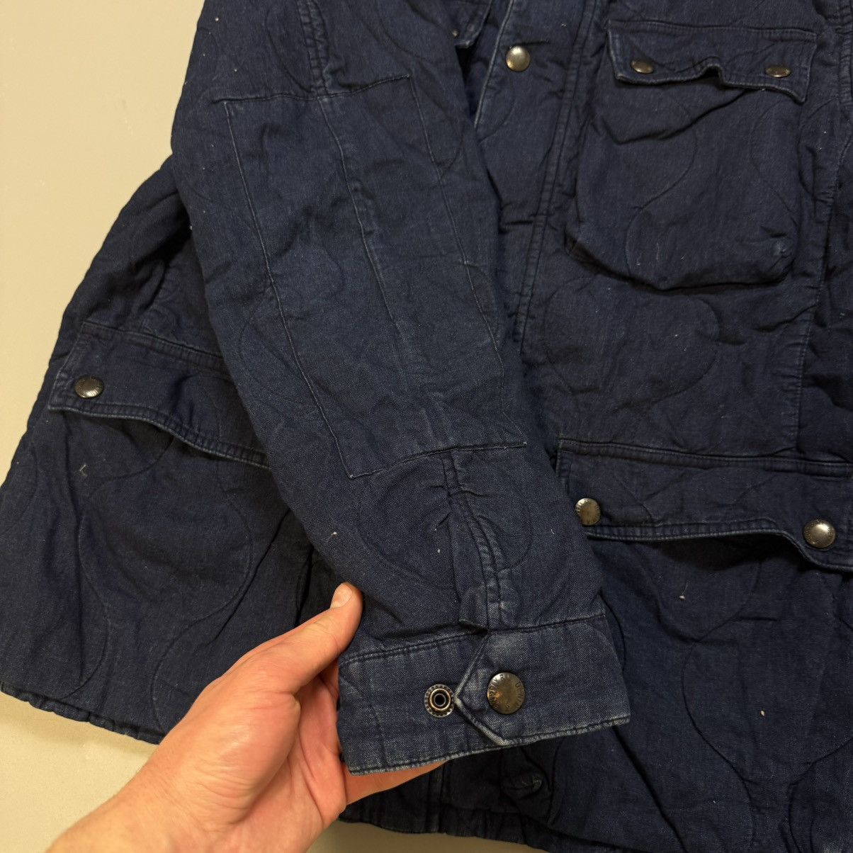 Polo Ralph Lauren Vintage Military Work Jacket Denim Supply Ralph Lauren Size US L / EU 52-54 / 3 - 4 Thumbnail