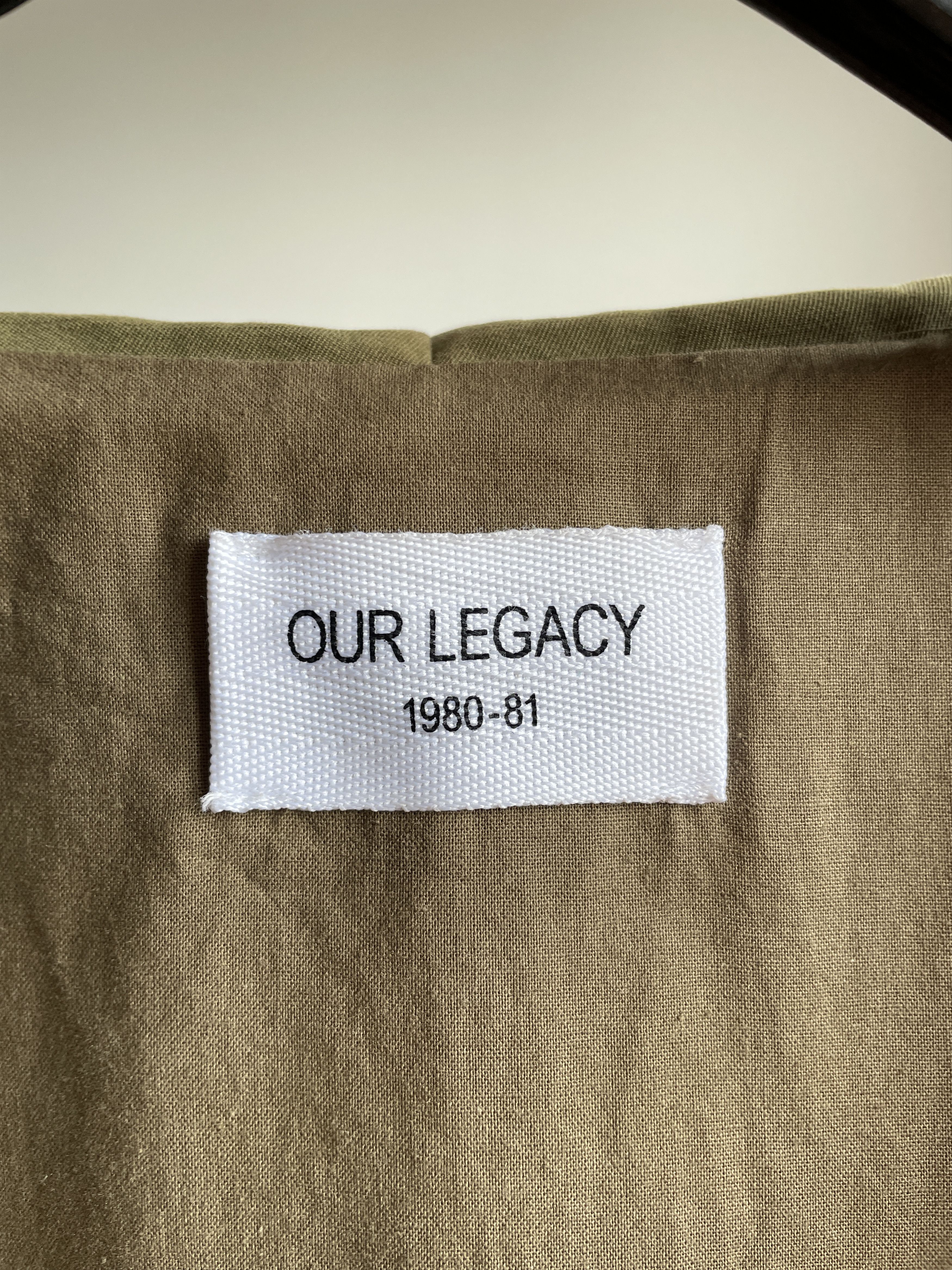 Our Legacy Our Legacy Olive Shield Parka Size S Size US S / EU 44-46 / 1 - 9 Thumbnail