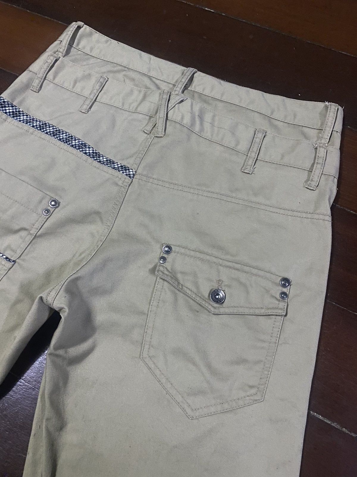 Designer × Japanese Brand Fire 🔥🔥 japanes brand pants short zipper double waist design Size US 36 / EU 52 - 14 Thumbnail