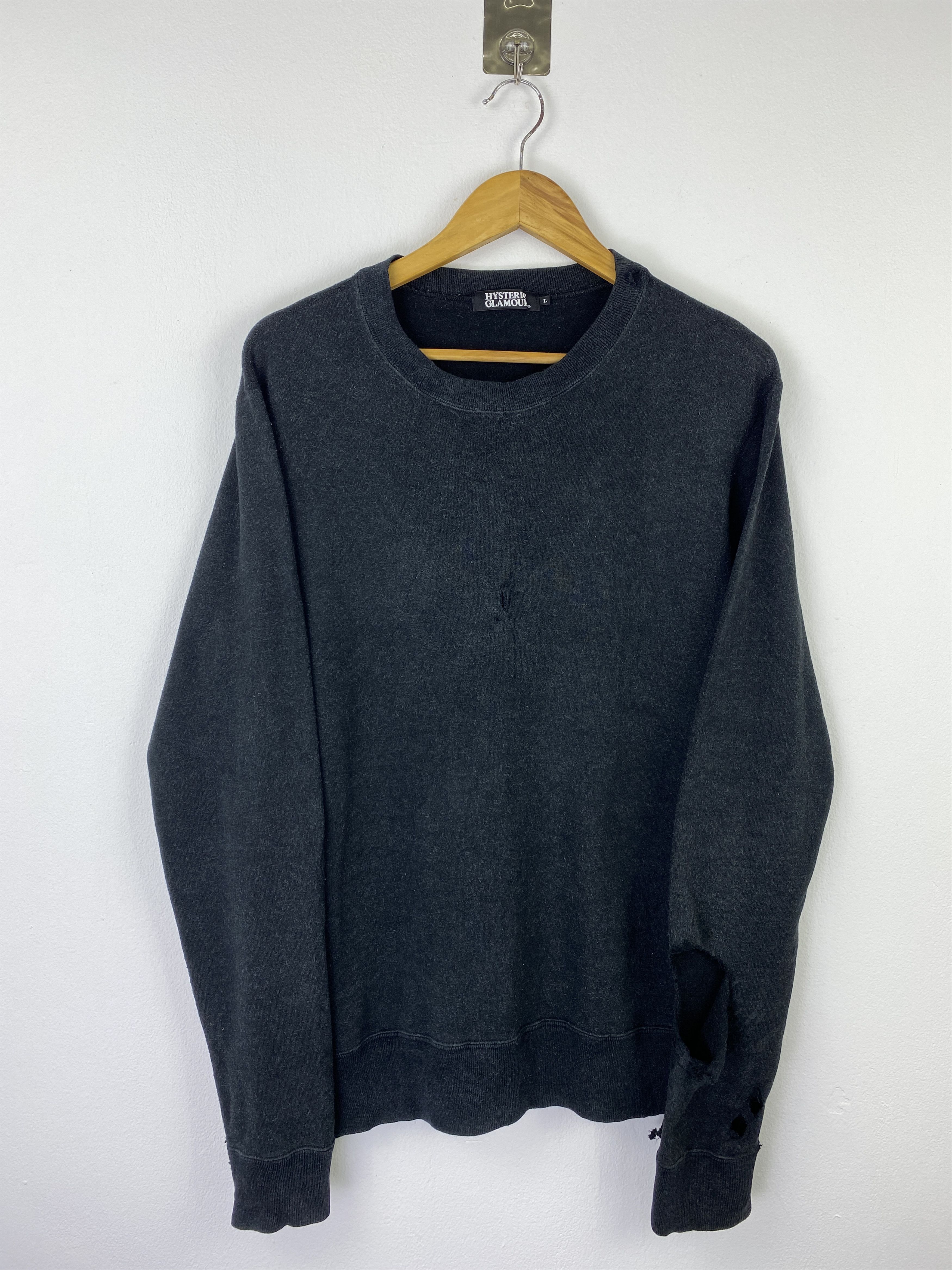 Vintage Hysteric Glamour Distressed Sweatshirt SH0423