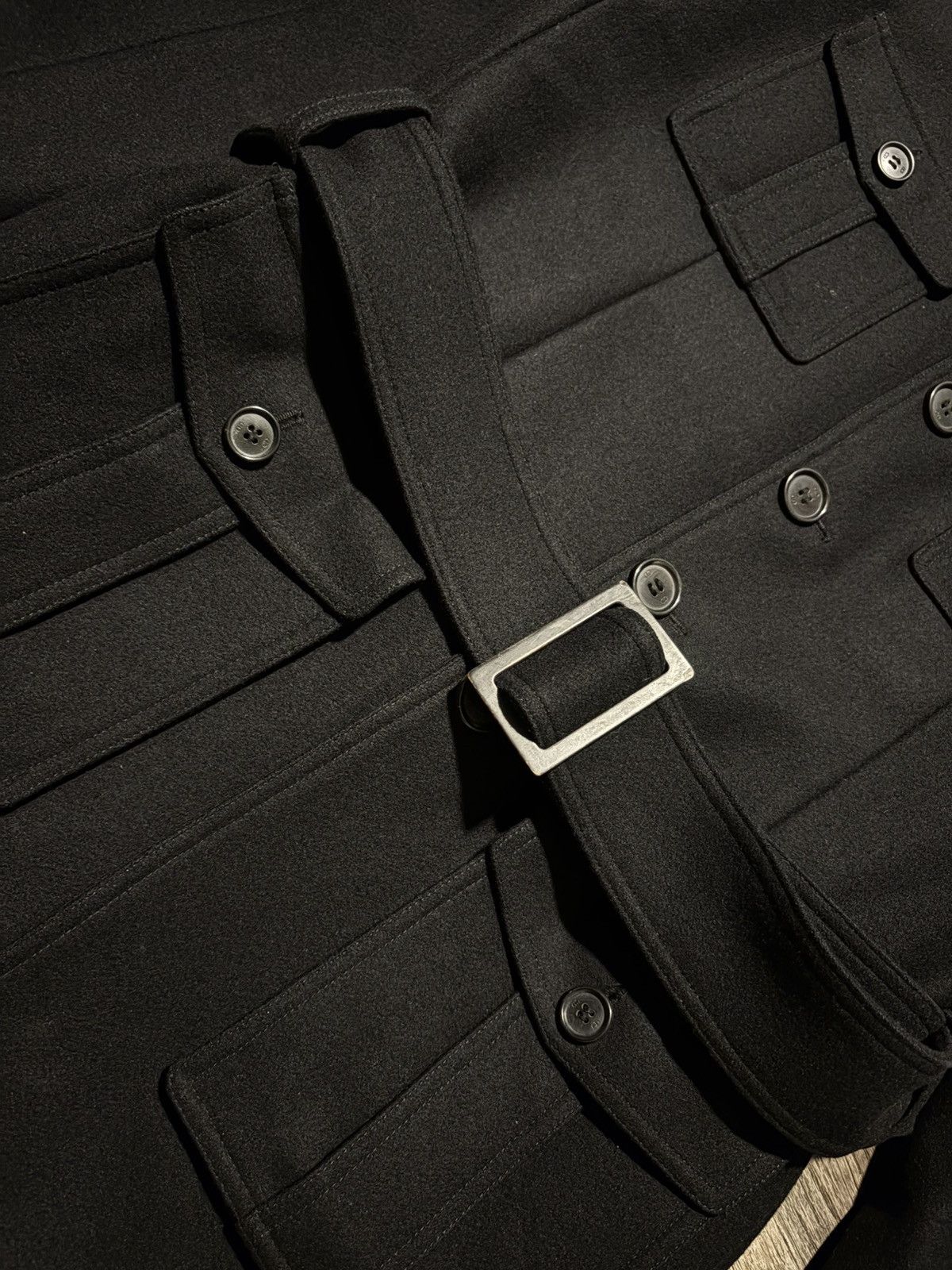 Dior × Hedi Slimane Dior Homme AW06 Hedi Wool Military M65 Safari Jacket Size US M / EU 48-50 / 2 - 5 Thumbnail