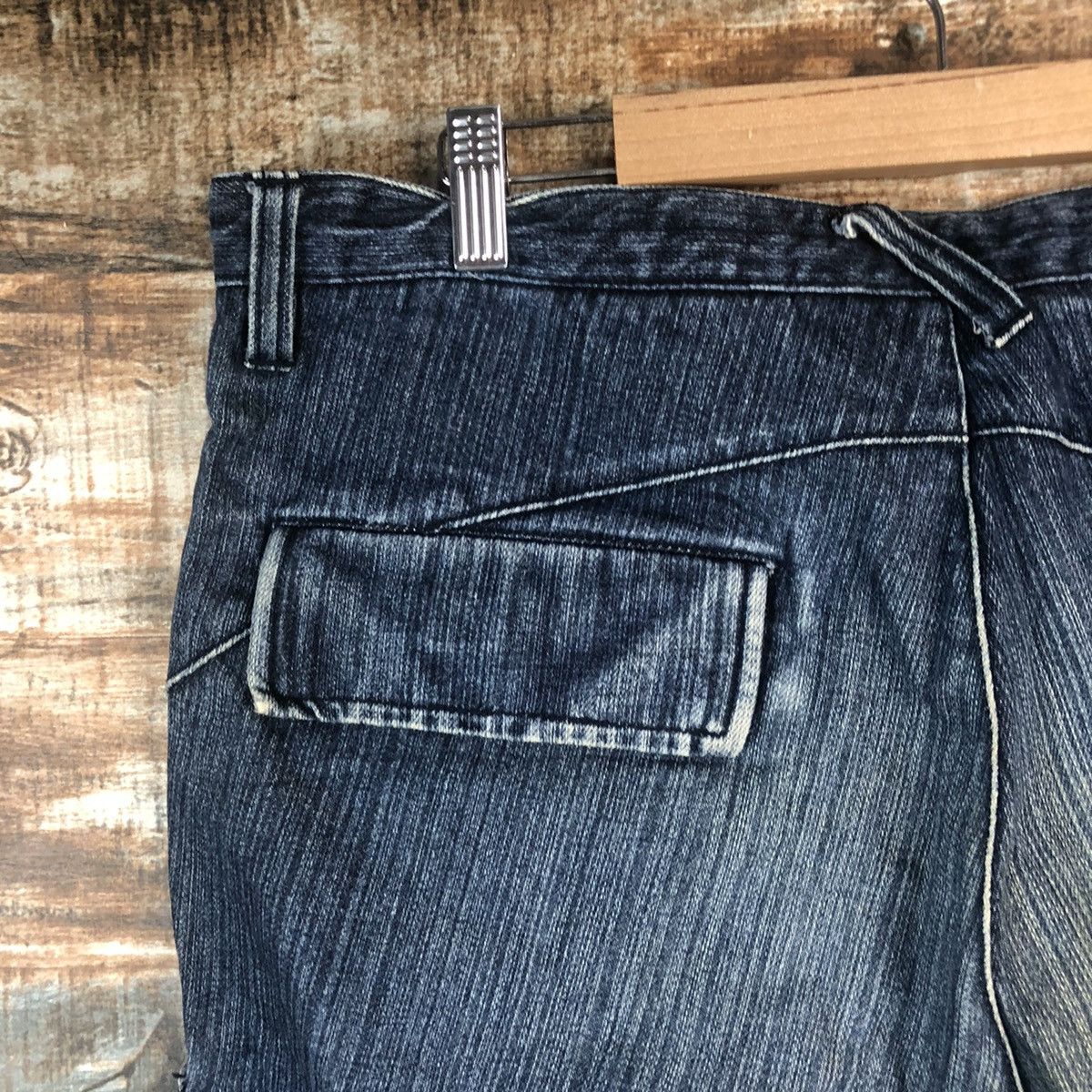 Columbia DL Columbia Blue Cargo Multipocket Pants #C306 Size US 34 / EU 50 - 19 Thumbnail