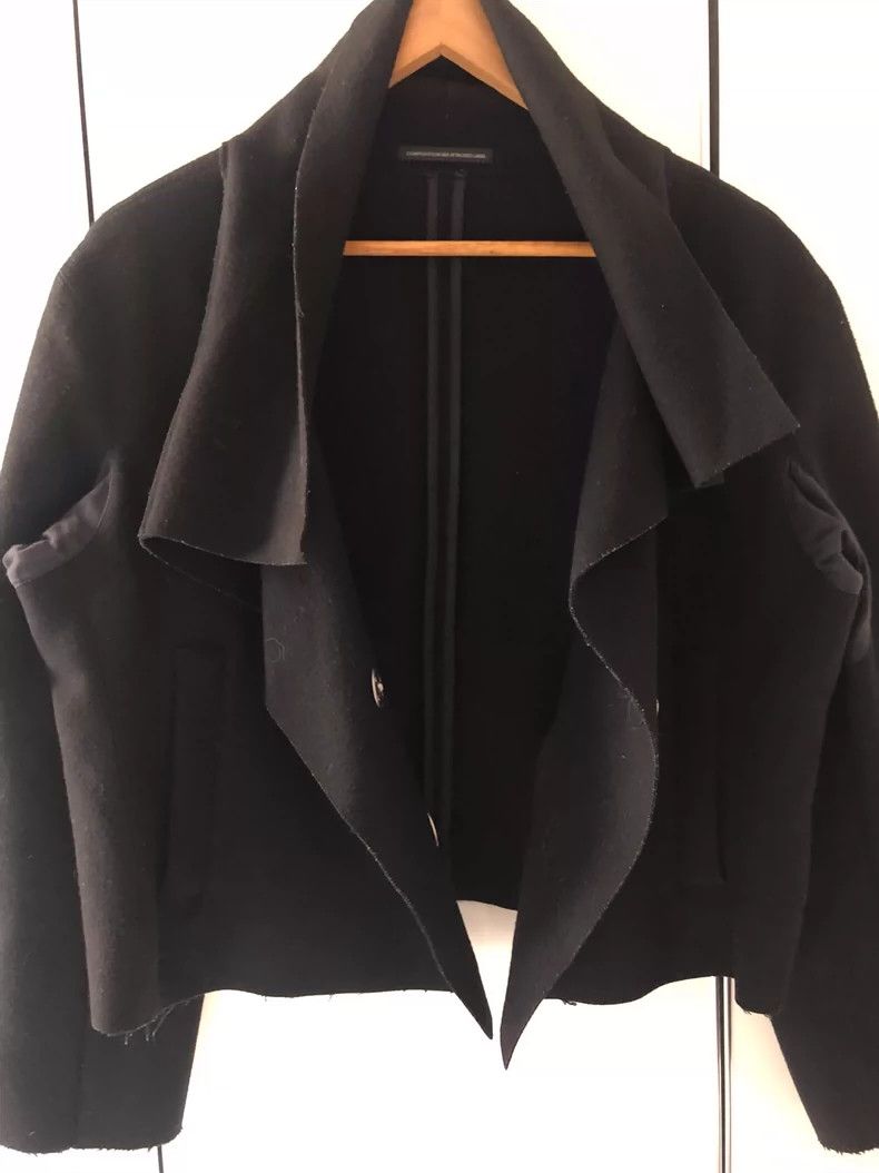 Yohji Yamamoto Yohji Yamamoto Thin woolen overcoat 2501-Nextarrow Size US S / EU 44-46 / 1 - 4 Thumbnail