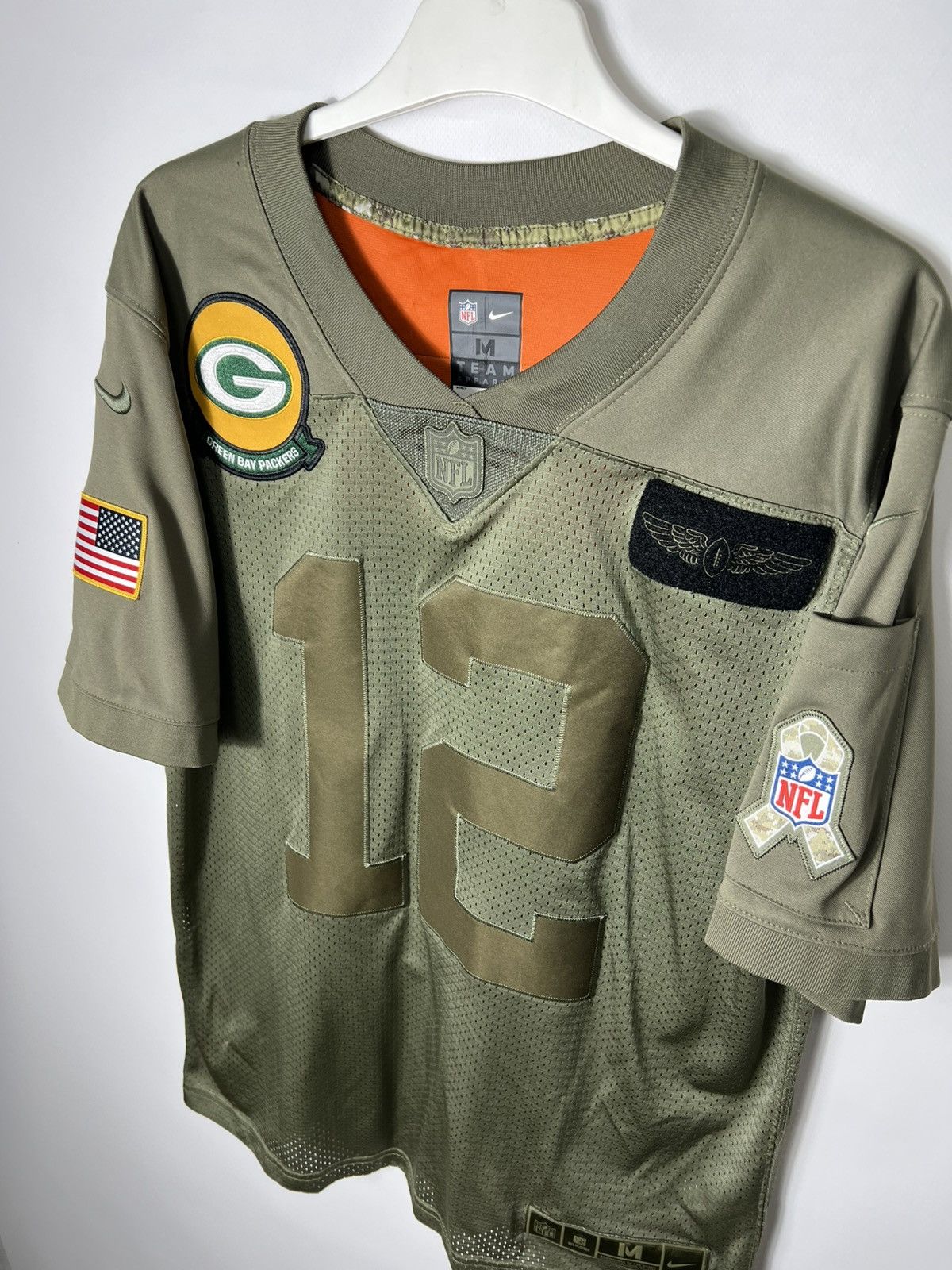 NFL Nike y2k Green Bay Packers #12 Aaron Rodgers Jersey Size M Size US M / EU 48-50 / 2 - 3 Thumbnail