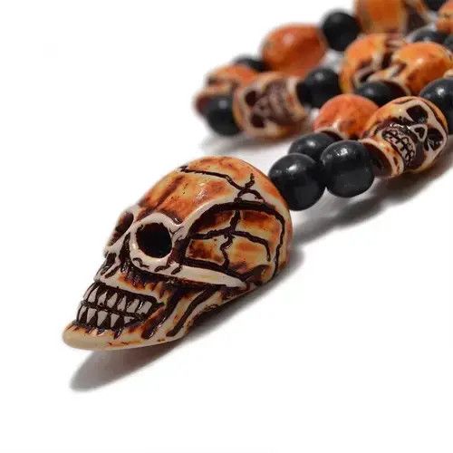 Jewelry Skull Beads Necklace Size ONE SIZE - 4 Thumbnail