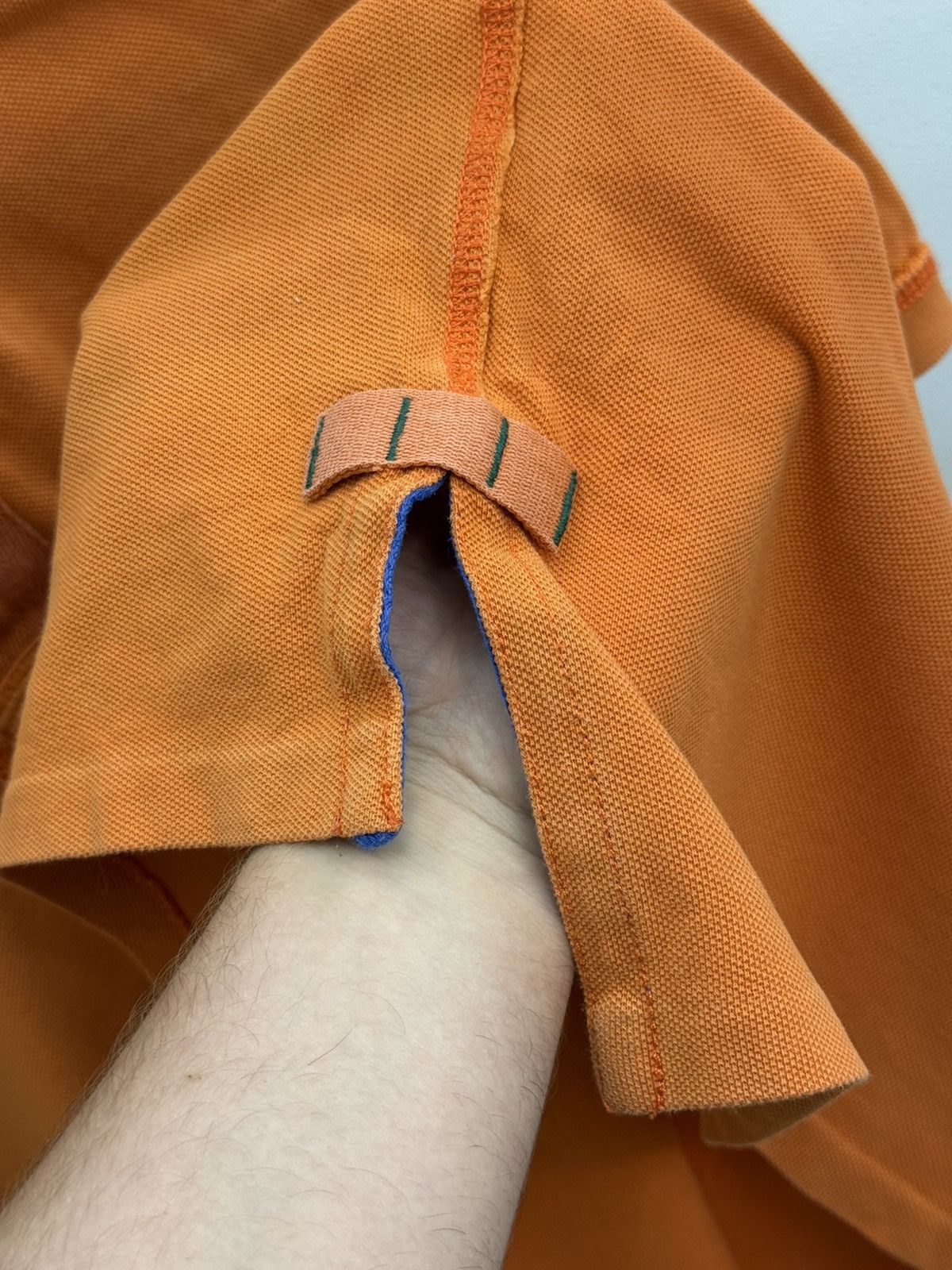 Polo Ralph Lauren Vintage Polo Ralph Lauren Big Pony Orange Polos Size US L / EU 52-54 / 3 - 6 Thumbnail