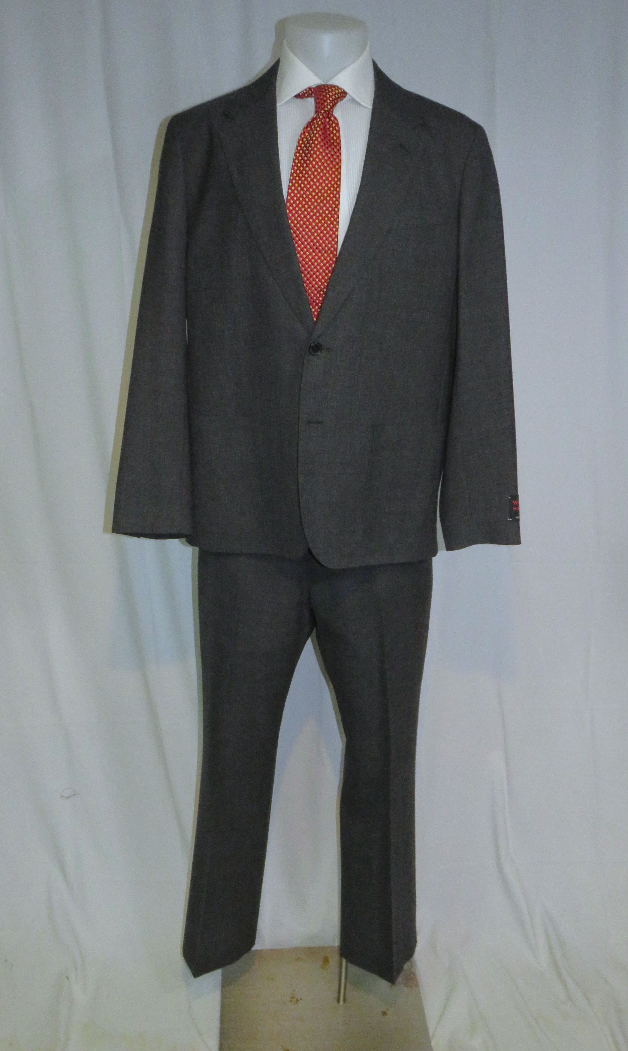 J.Crew Kenmare Halstead Gray Fresco Wool Two Button Suit 44R NWT Size 44R - 1 Thumbnail