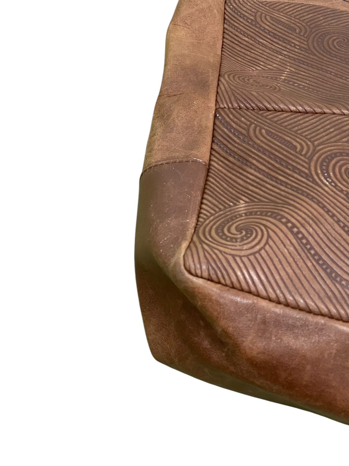 Genuine Leather Embossed Full Leather Ursule Beau Geste Paris Tote Bag 1🟩5 Size ONE SIZE - 12 Thumbnail
