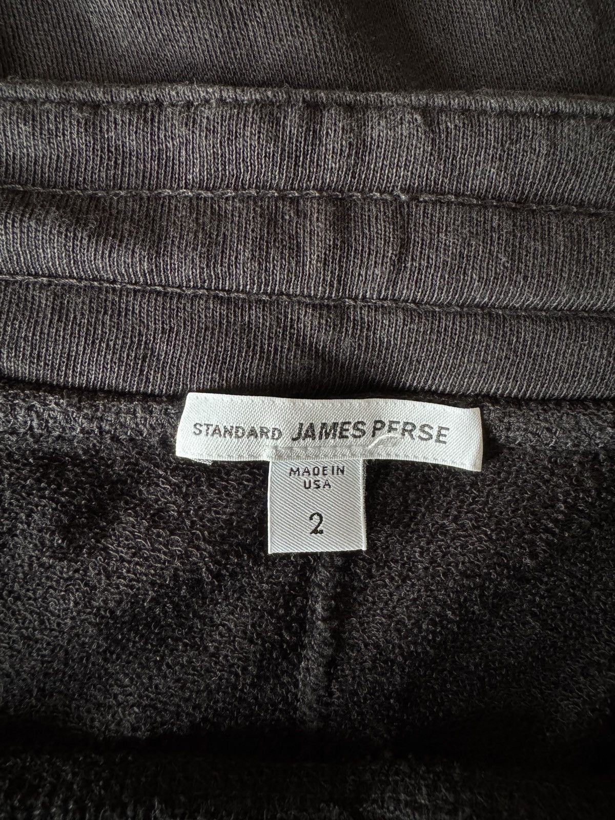 James Perse James Perse Black Cotton Sweatpants Size 32" / US 10 / IT 46 - 5 Thumbnail