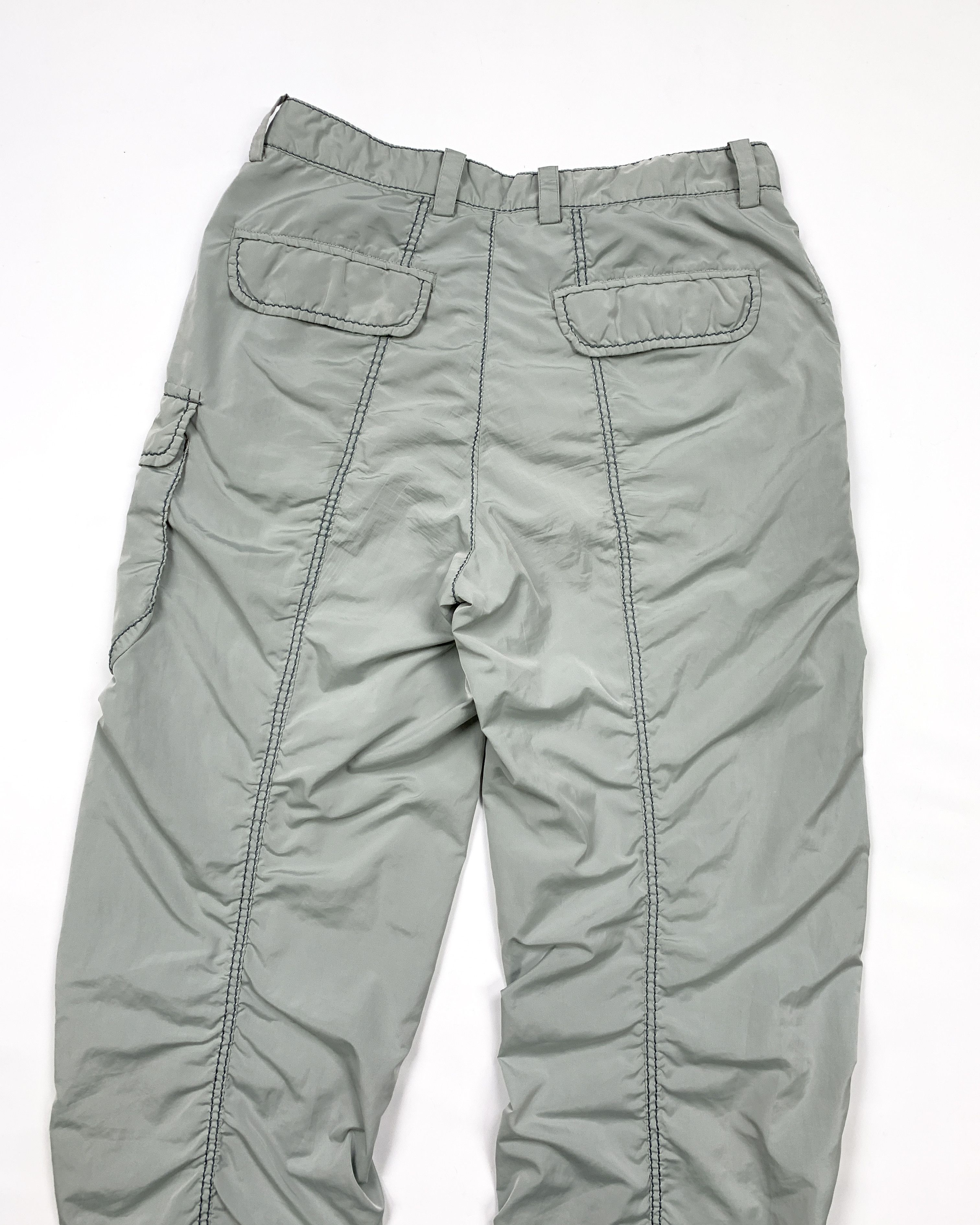 Issey Miyake 1996 Cinchable / Parachute Nylon Cargo Pants Size US 31 - 8 Thumbnail