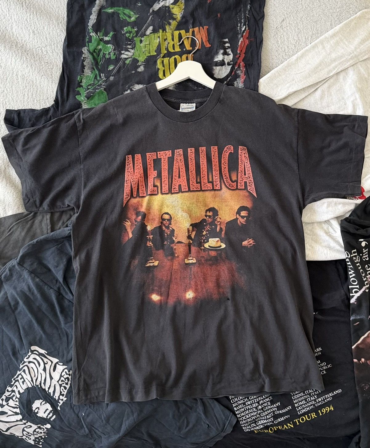 Band Tees Metallica Load Tour 1996-1997 Official Merch Size US XL / EU 56 / 4 - 1 Thumbnail