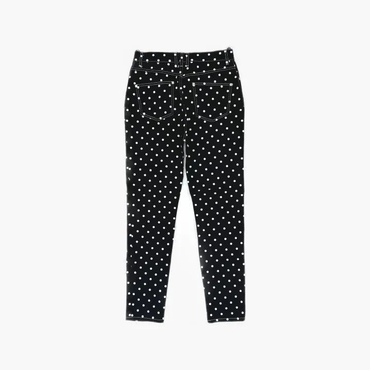 Balmain Balmain SS23 Polka Dot Skinny Jeans for Women -2507 Size 41" - 1 Thumbnail