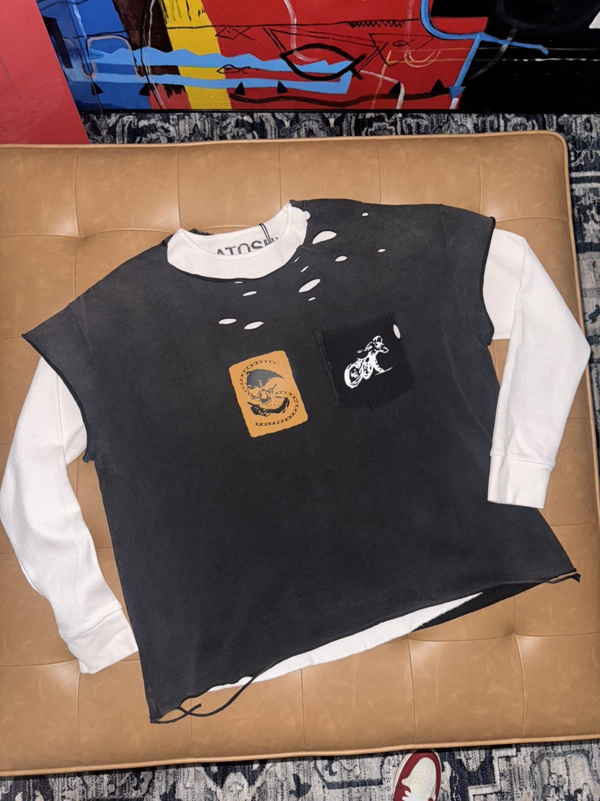 Satoshi Nakamoto Satoshi nakamoto double layered thermal logo shirt Size US XL / EU 56 / 4 - 3 Thumbnail