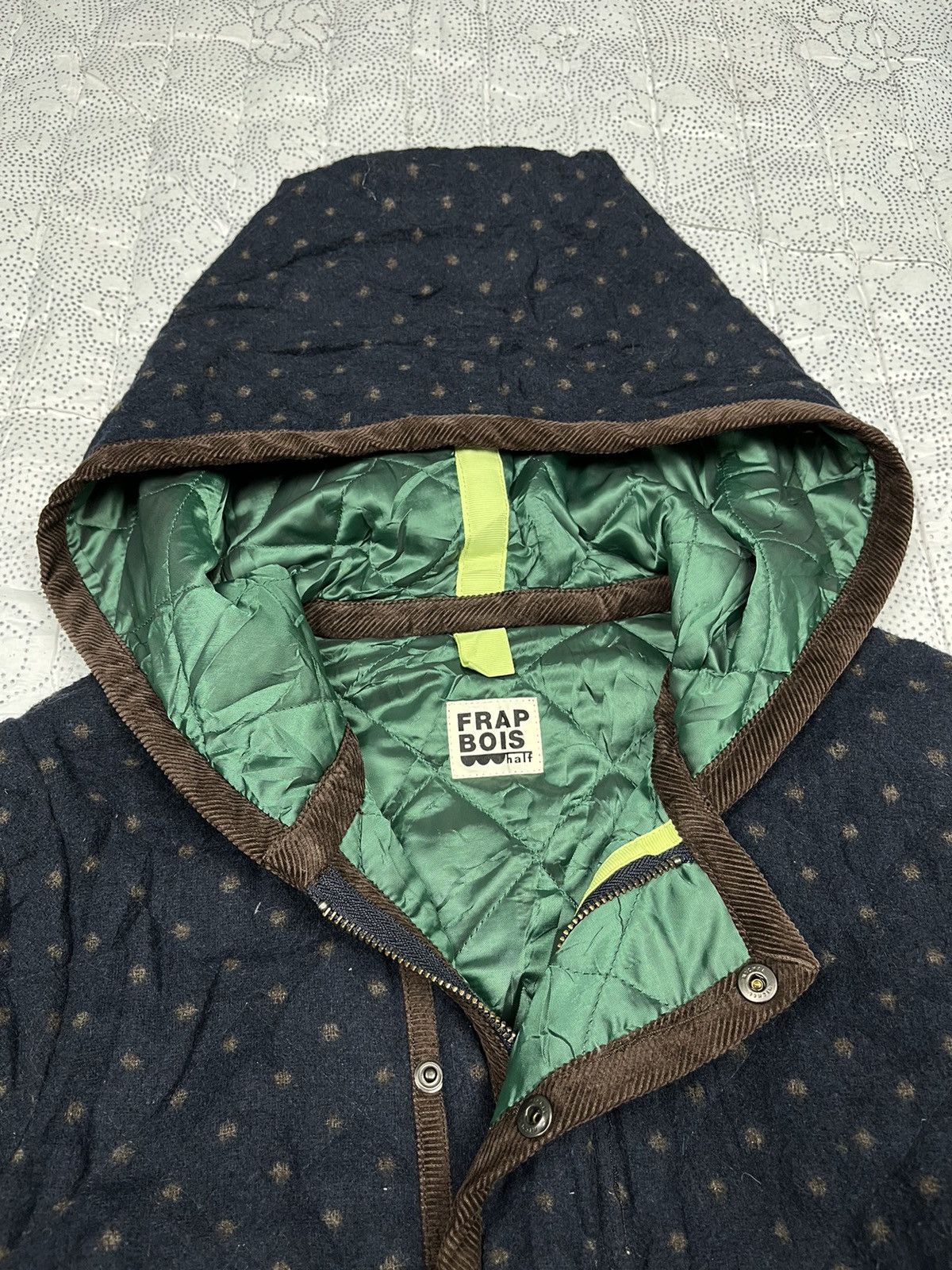 Frapbois Frapbois By Issey Miyake Polkadot Woll Jacket Size US S / EU 44-46 / 1 - 4 Thumbnail