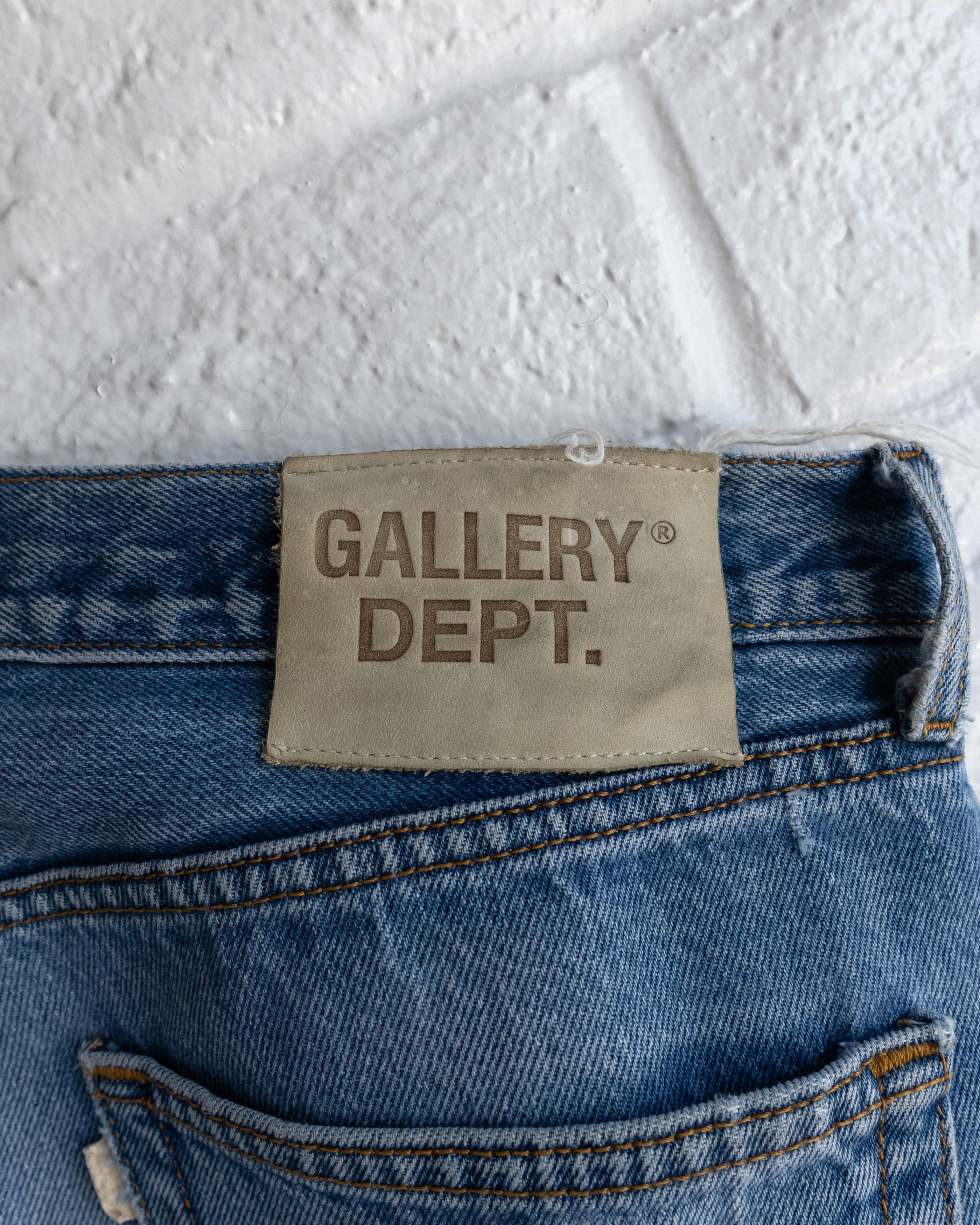 Gallery Dept. GALLERY DEPT LA FLARE DENIM JEANS Size US 36 / EU 52 - 8 Thumbnail