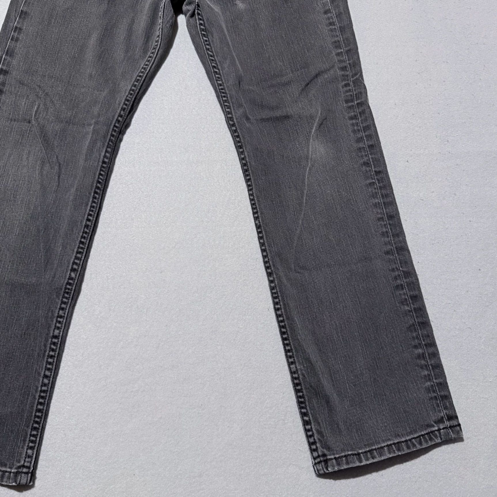 Levi's Levi's 514 Jeans Men Gray Denim Mid Rise Straight Pockets 32x30 Jeans Size US 32 / EU 48 - 6 Thumbnail