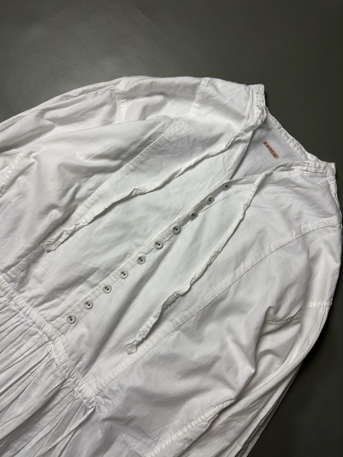 Kapital Kapital white dress Size L / US 10 / IT 46 - 2 Thumbnail